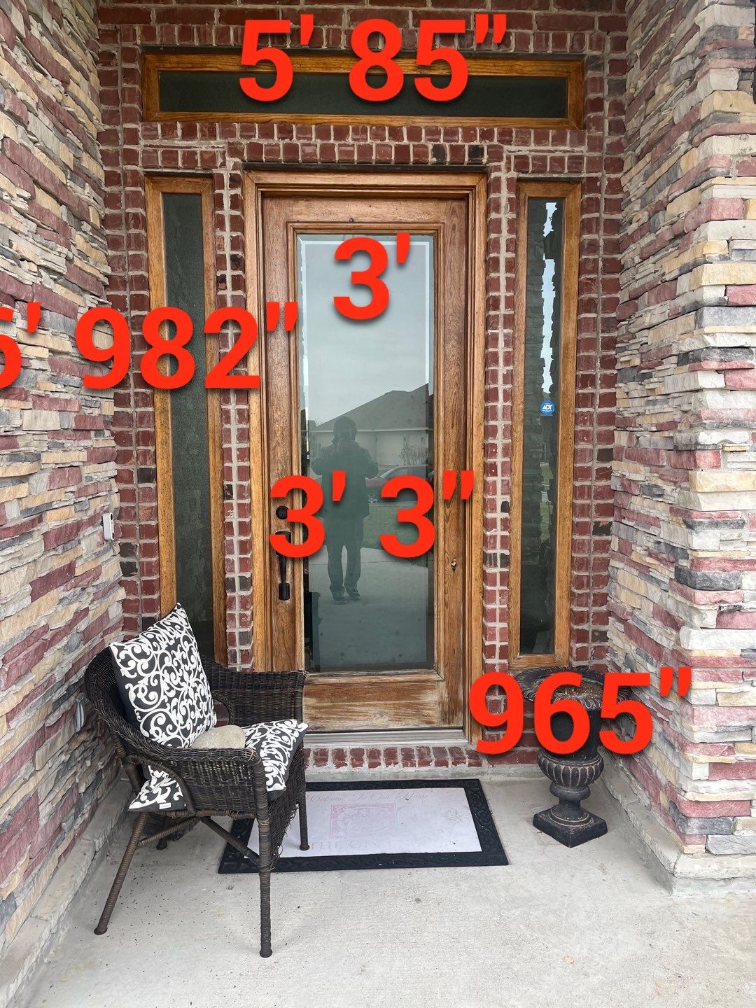 Beautiful Custom Door by Bayfront Roofing and Construction