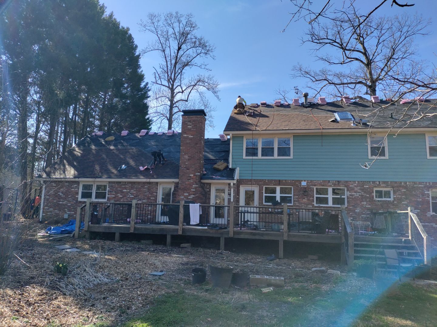 Residential Roofing Installation using Owens Corning by Inspector Roofing and Restoration