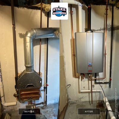 Rinnai Tankless Install