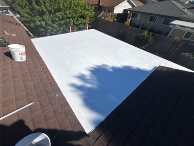San Diego (Clairemont) Sunroom Roof Silicone Restoration