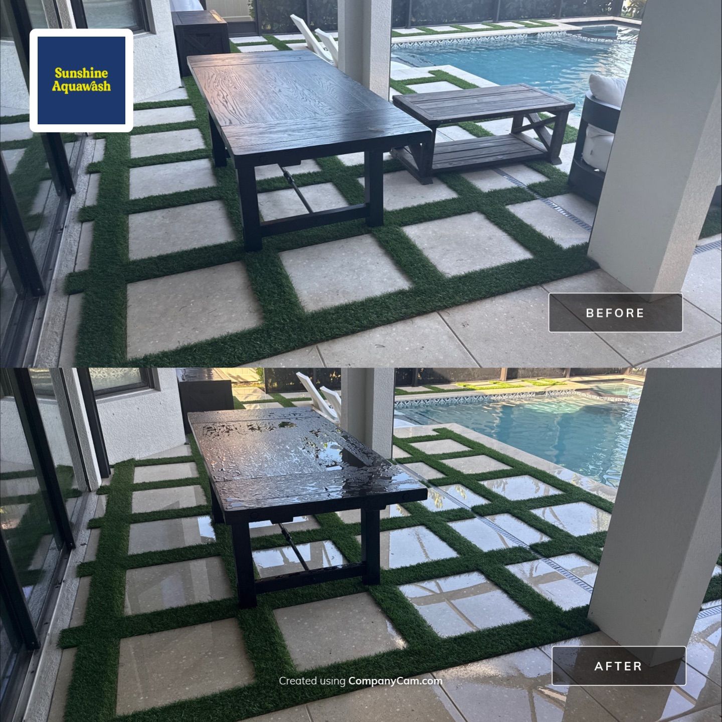 Pool Deck & Lanai Cleaning in Esplanade at Azario – Lakewood Ranch, FL 34211 by Sunshine AquaWash
