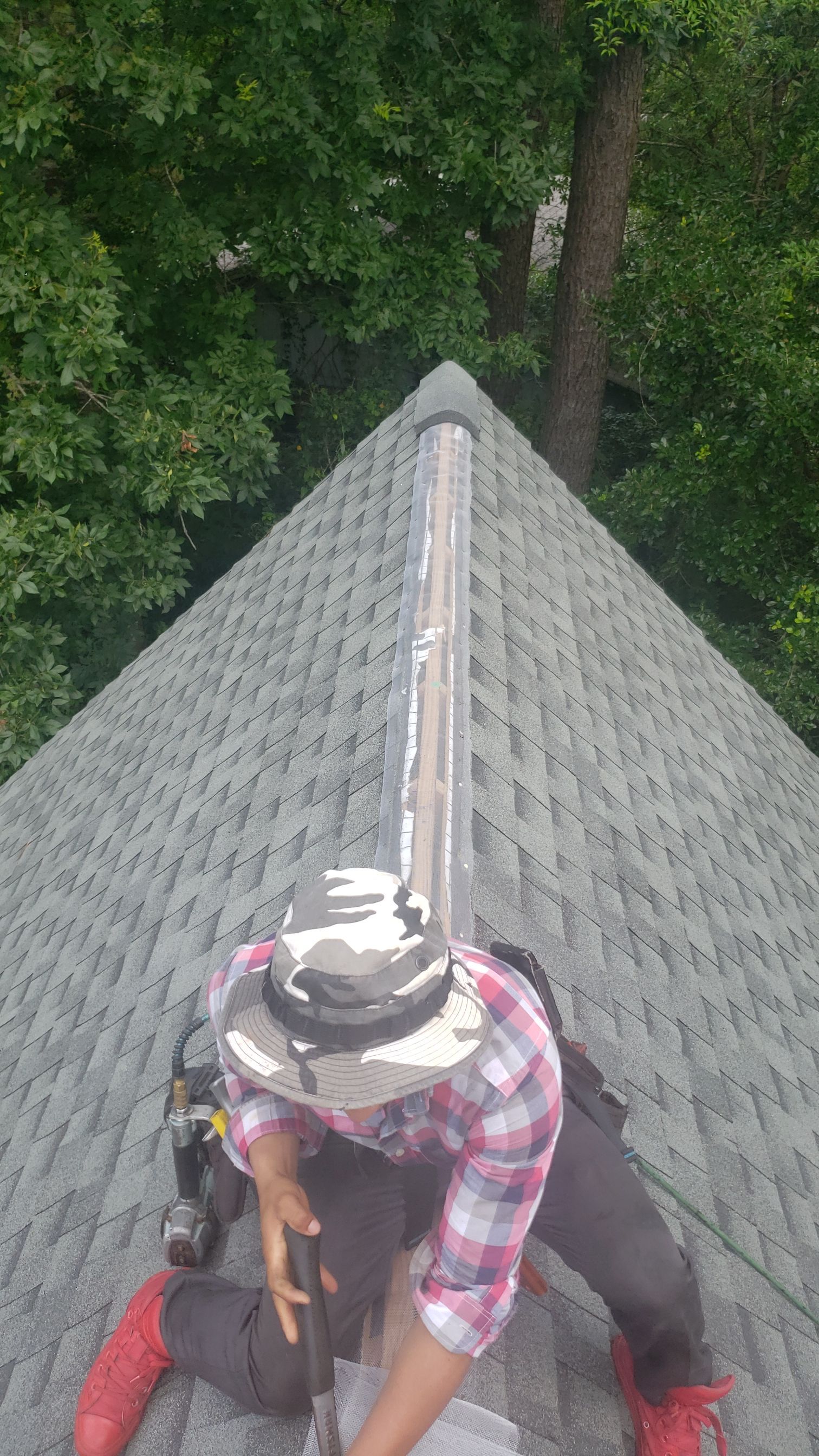 Residential Roofing Installation using Roof Replacement by American Roofing & Construction LLC
