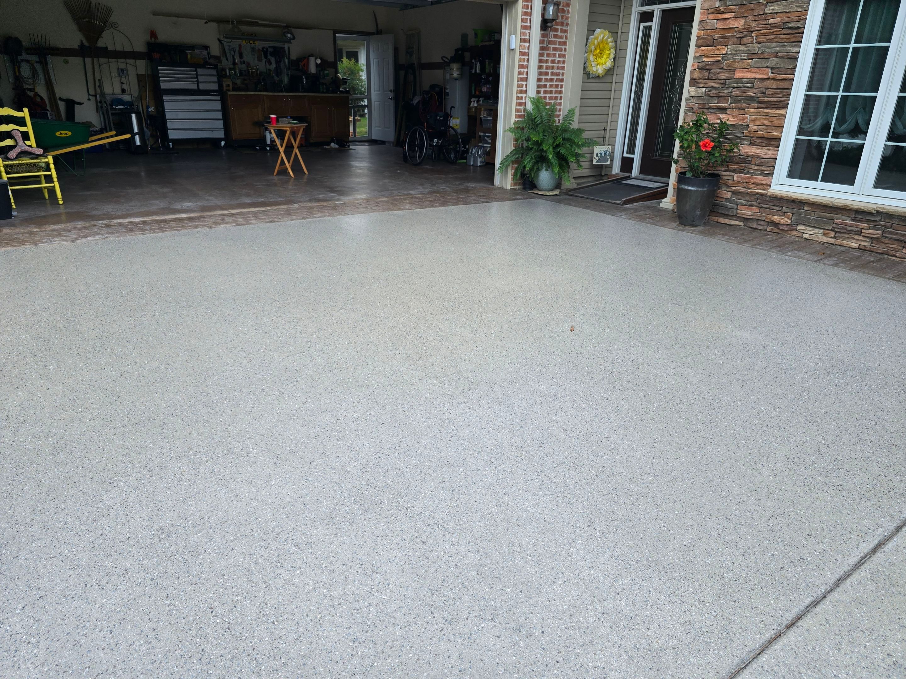 Driveway using Armadillo by Elite Floor Solutions