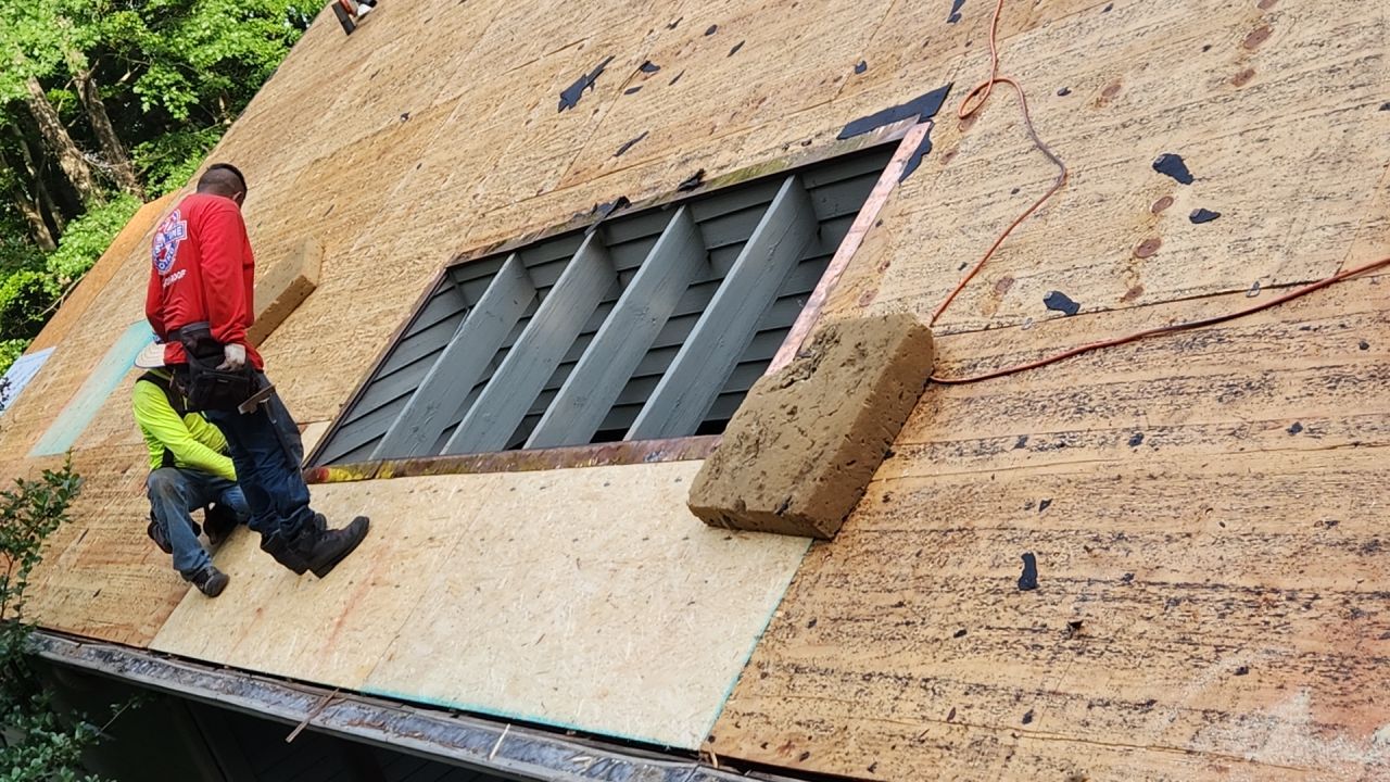 New Roof for these homeowners by Just In Time Roofing and Restoration