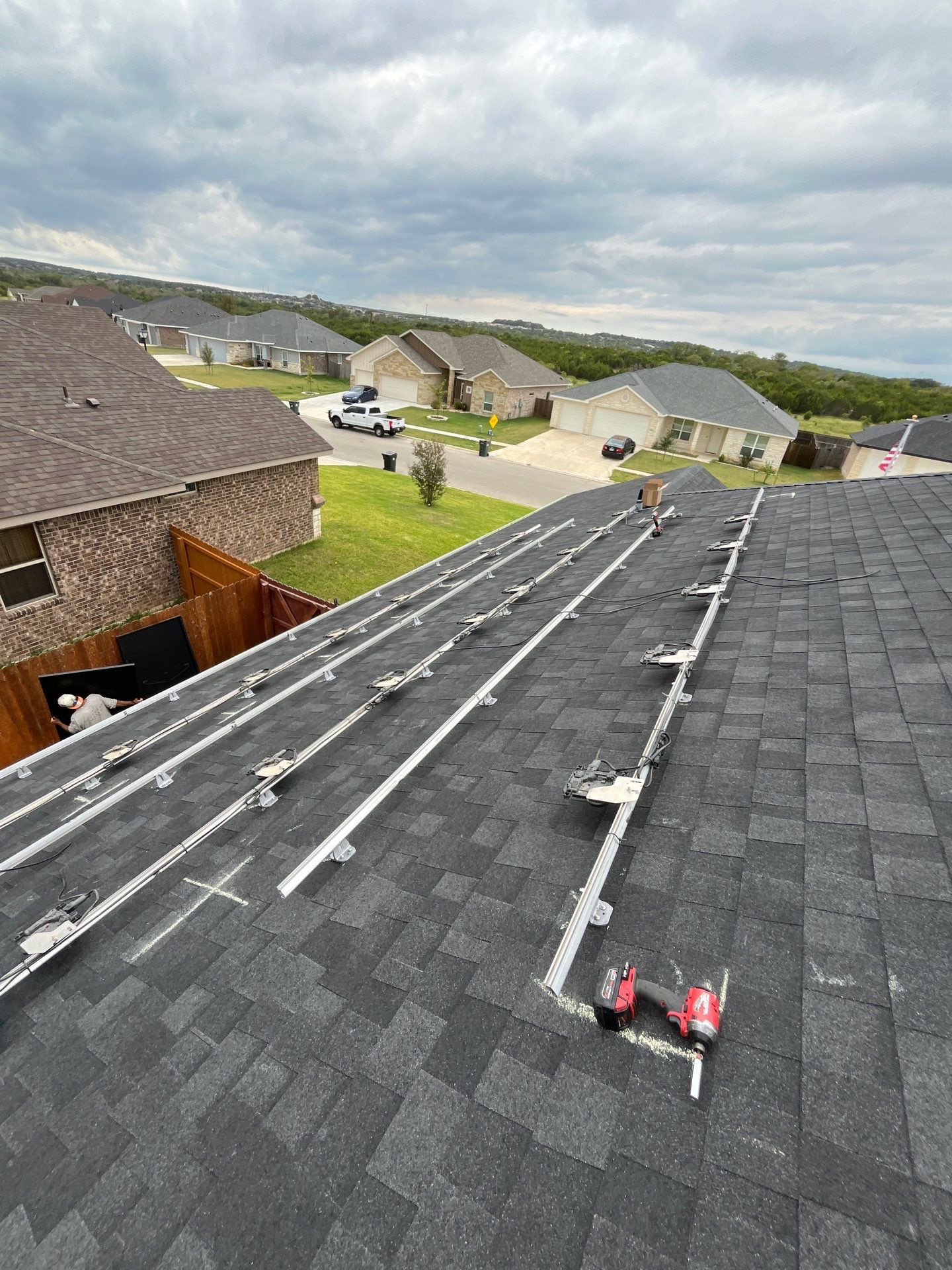 22 panel D&R in Temple  using Solar Panels by Sunaura Solar