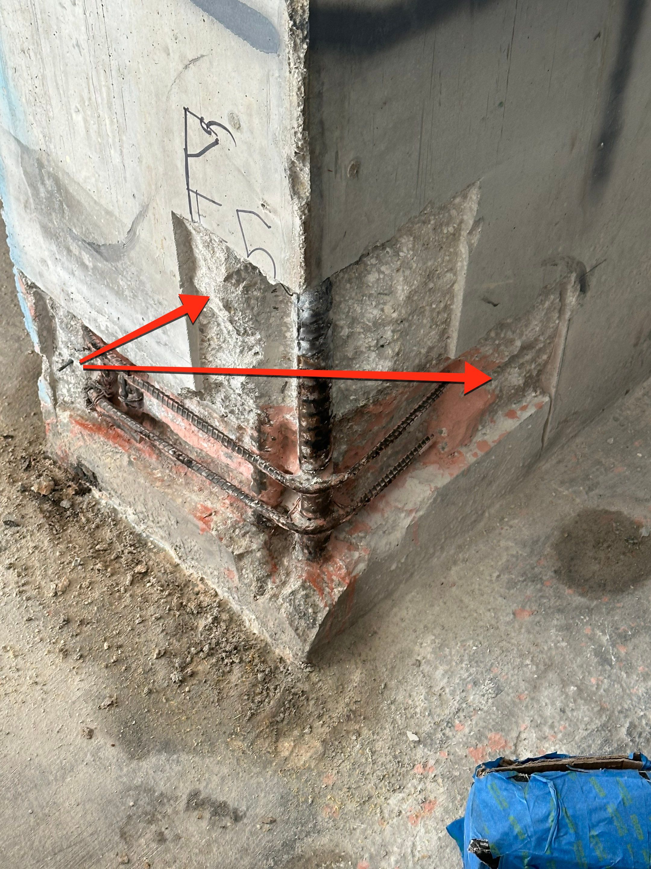 Concrete Restoration using SIKA by The Goat Contractor ( Giampri Corp)