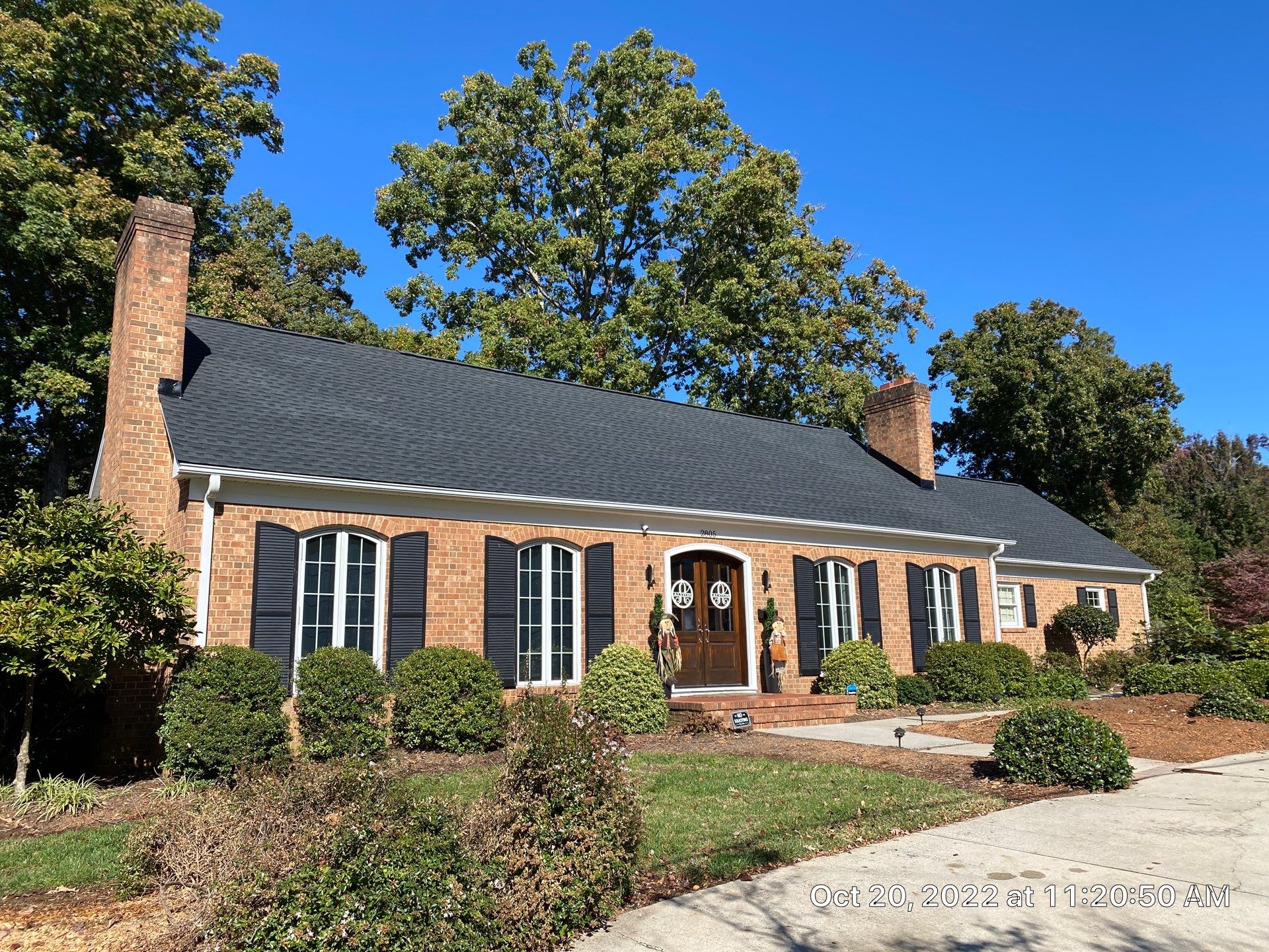 New Roof and 6 inch Gutters by Just In Time Roofing and Restoration