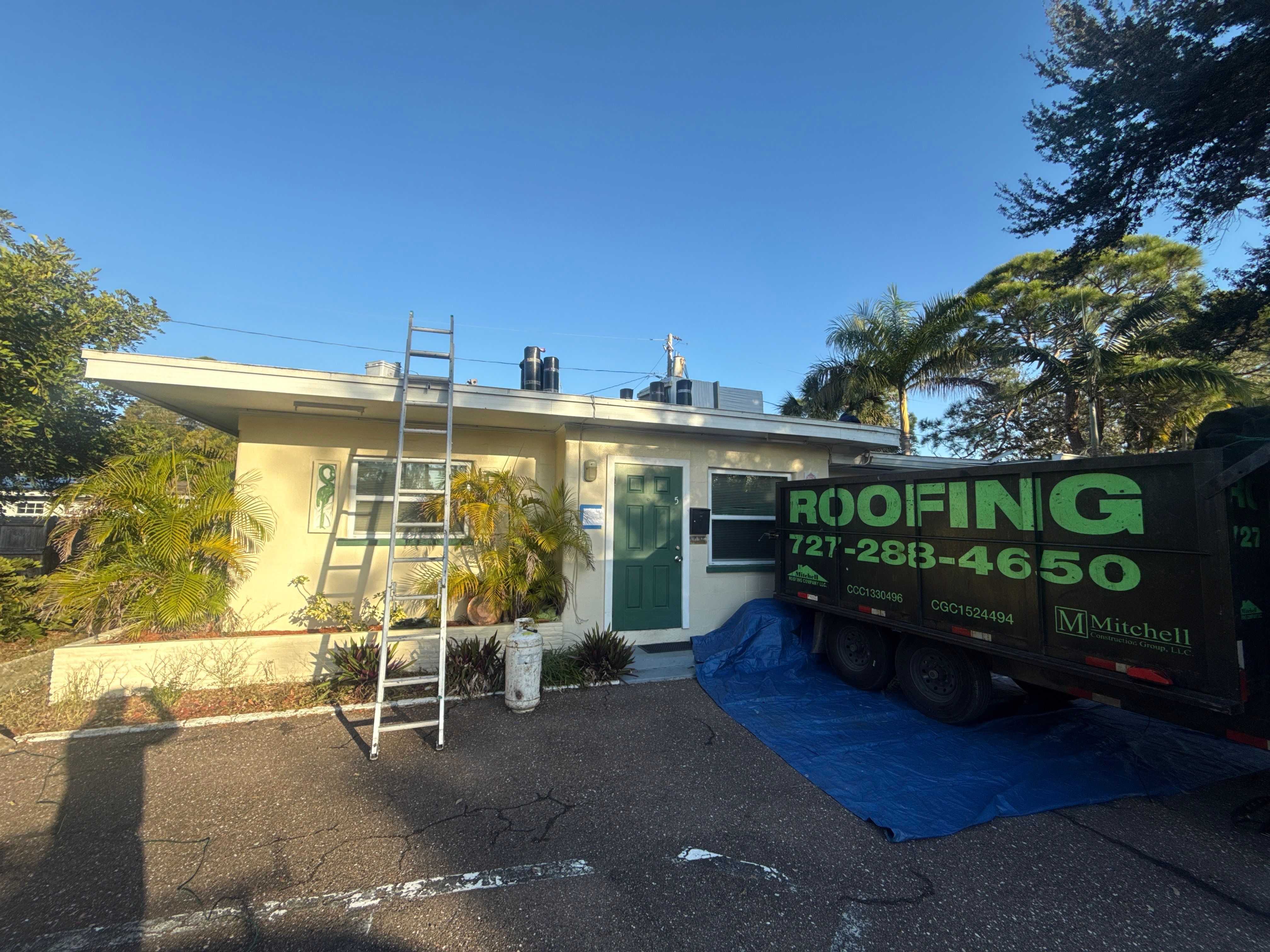 Project in St. Petersburg 33703 by Mitchell Roofing Company LLC