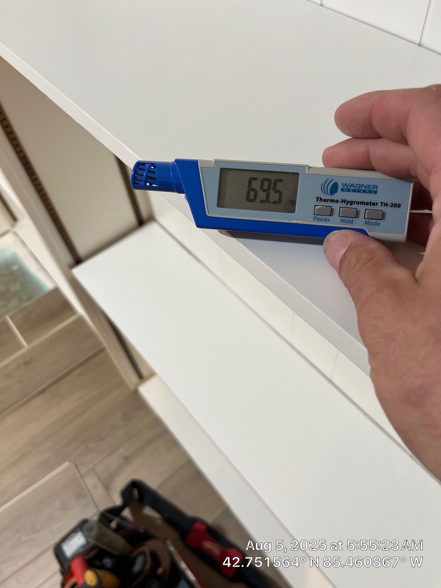 Installation of LVP in Middleville, Michigan by RTBaldwin Hardwood Floors