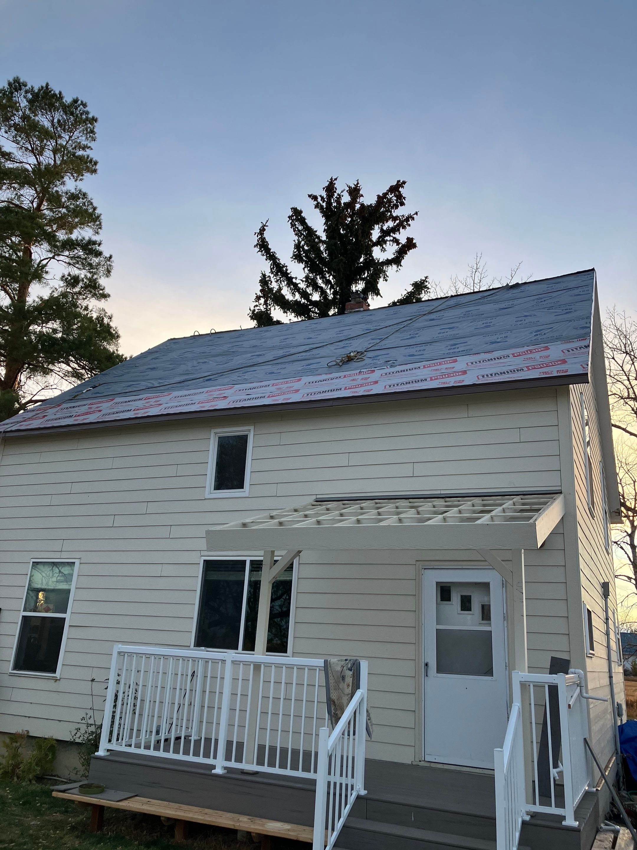 Project in Conrad by KQC Roofing