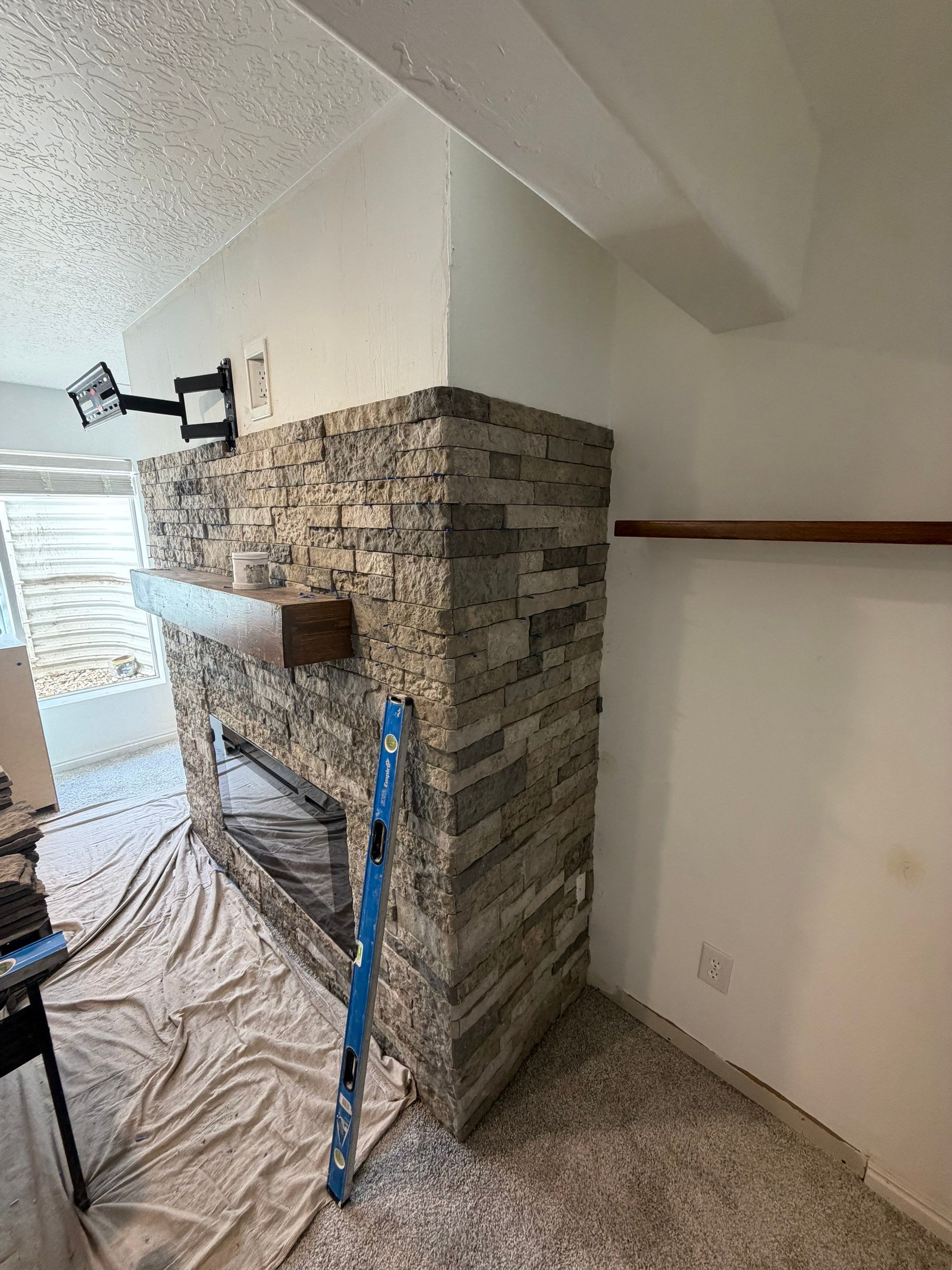 Fireplace Project in Murray by Rudd Builders LLC