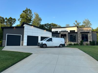 Sudden storm takes control of newly constructed finished luxury home