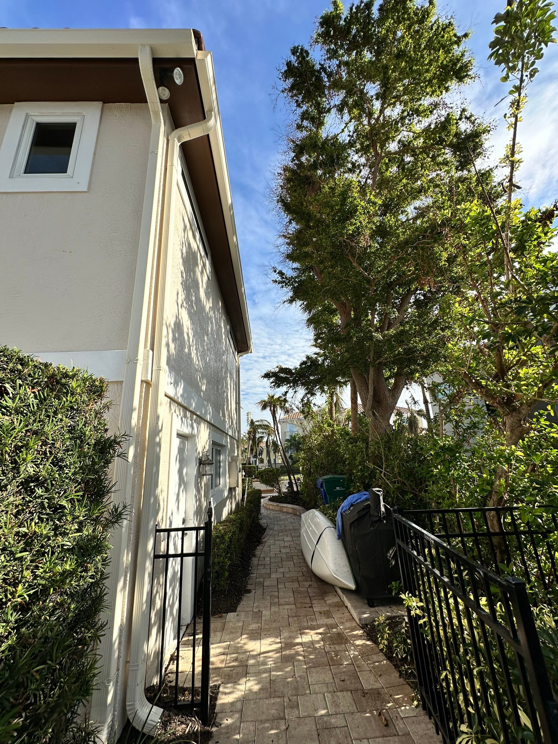 Cameo Finish Gutters for Luxury Homes  by Gutter Professors