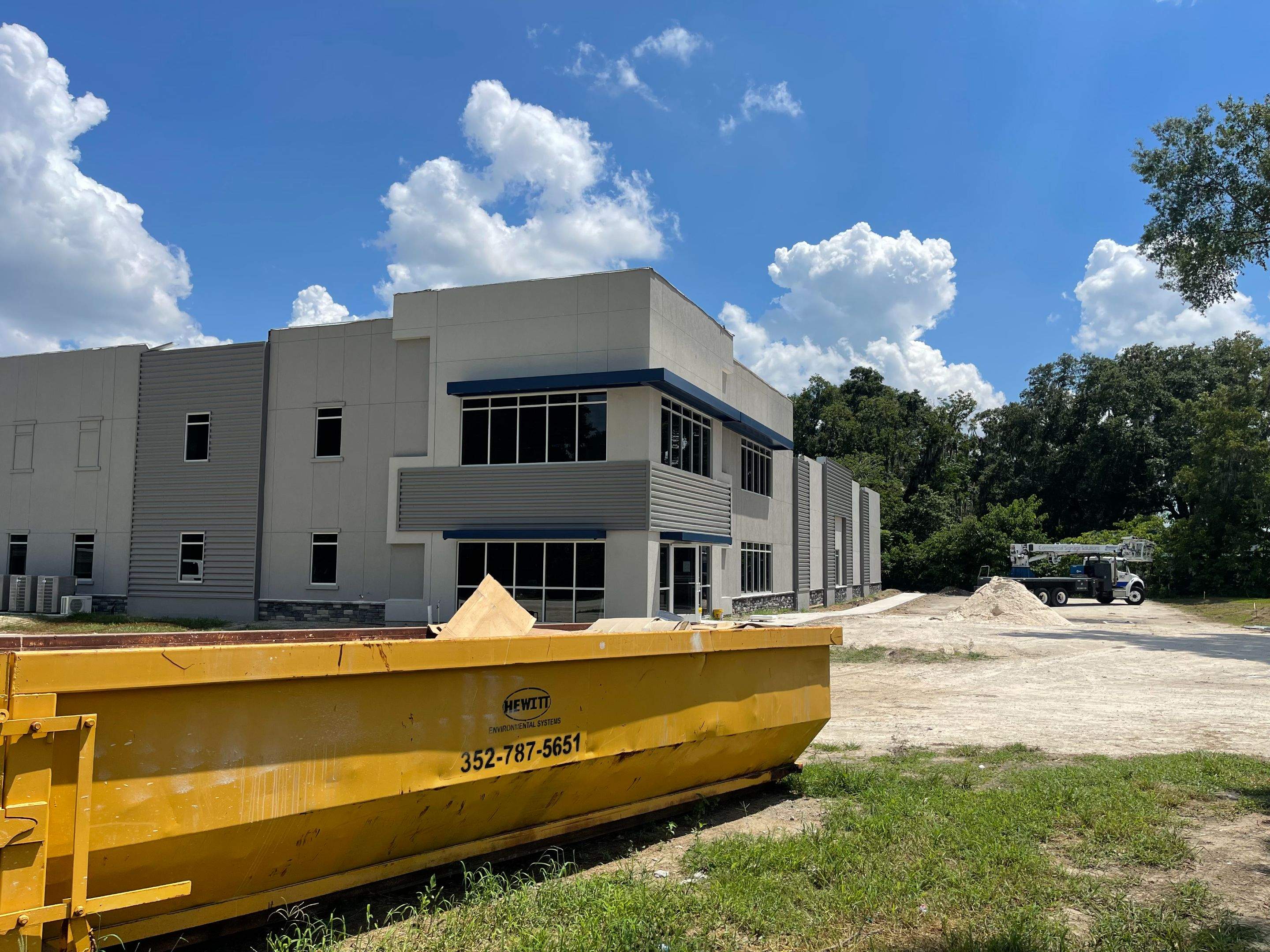 Aluminum Canopies for Batterbee Roofing by SignCrafters