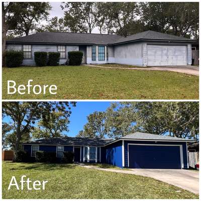 Exterior Wood Repair and Painting in Middleburg, FL 32068