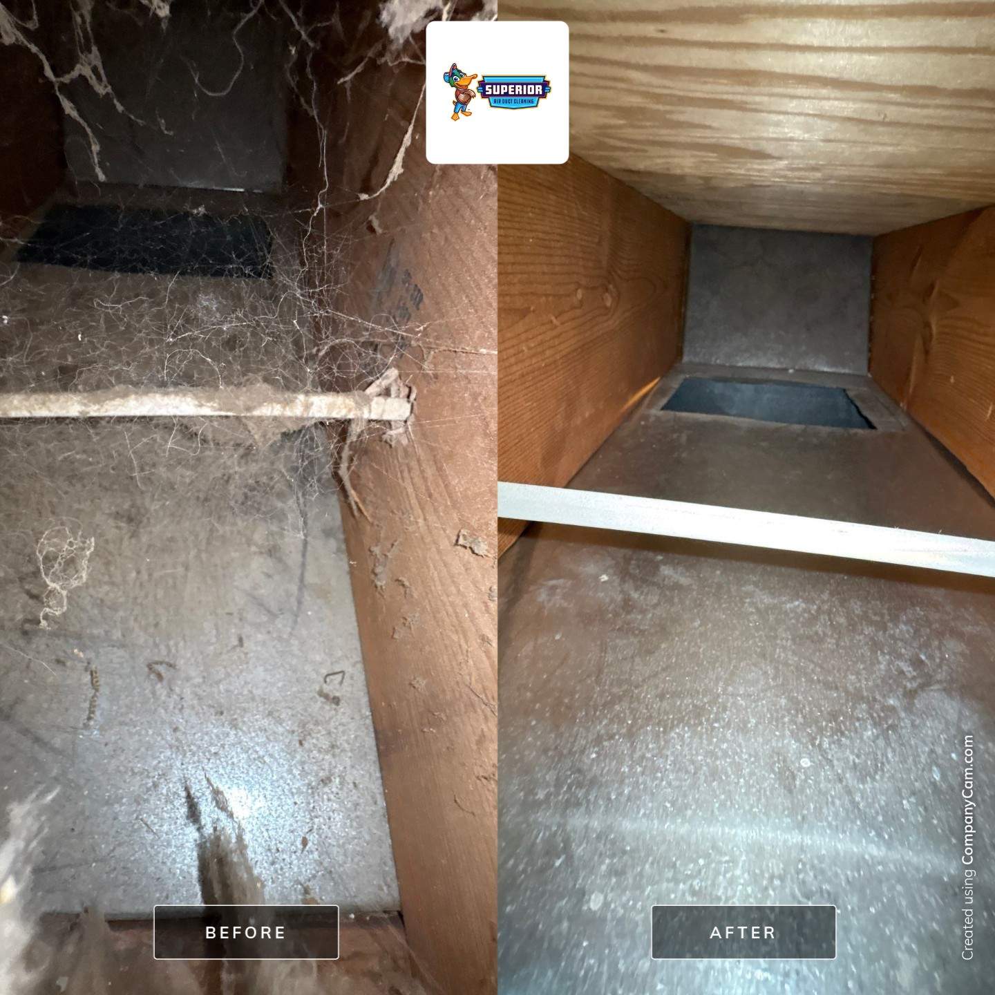 Air Duct Cleaning With a Vacuum Truck in Deerfield, OH by Superior Air Duct Cleaning