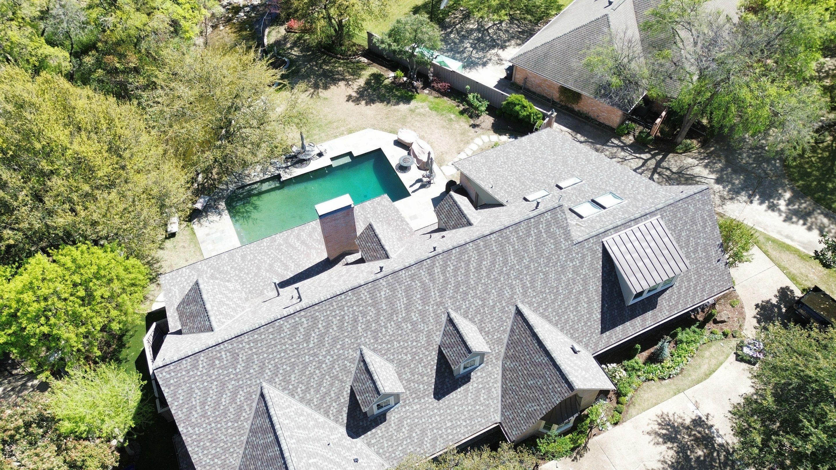 Project in Dallas by Zeus Exteriors