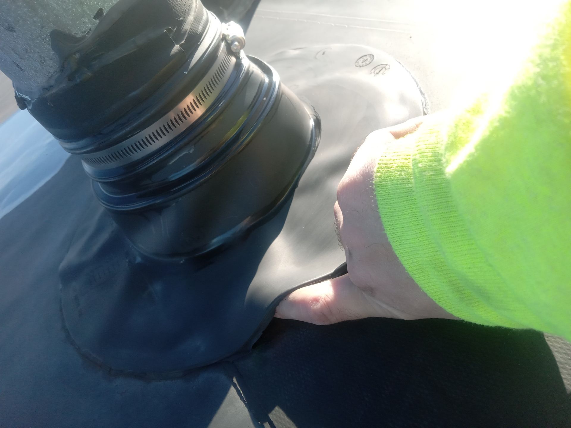 Commercial Roofing using Roof Replacement by Absolute Roofing and Construction