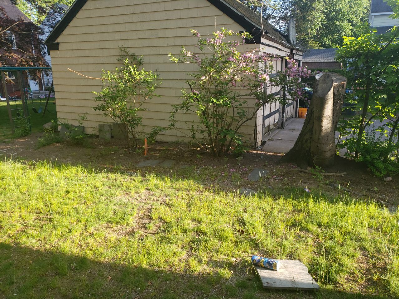 Fence Installation using Vinyl Fence  by A Plus Exterior