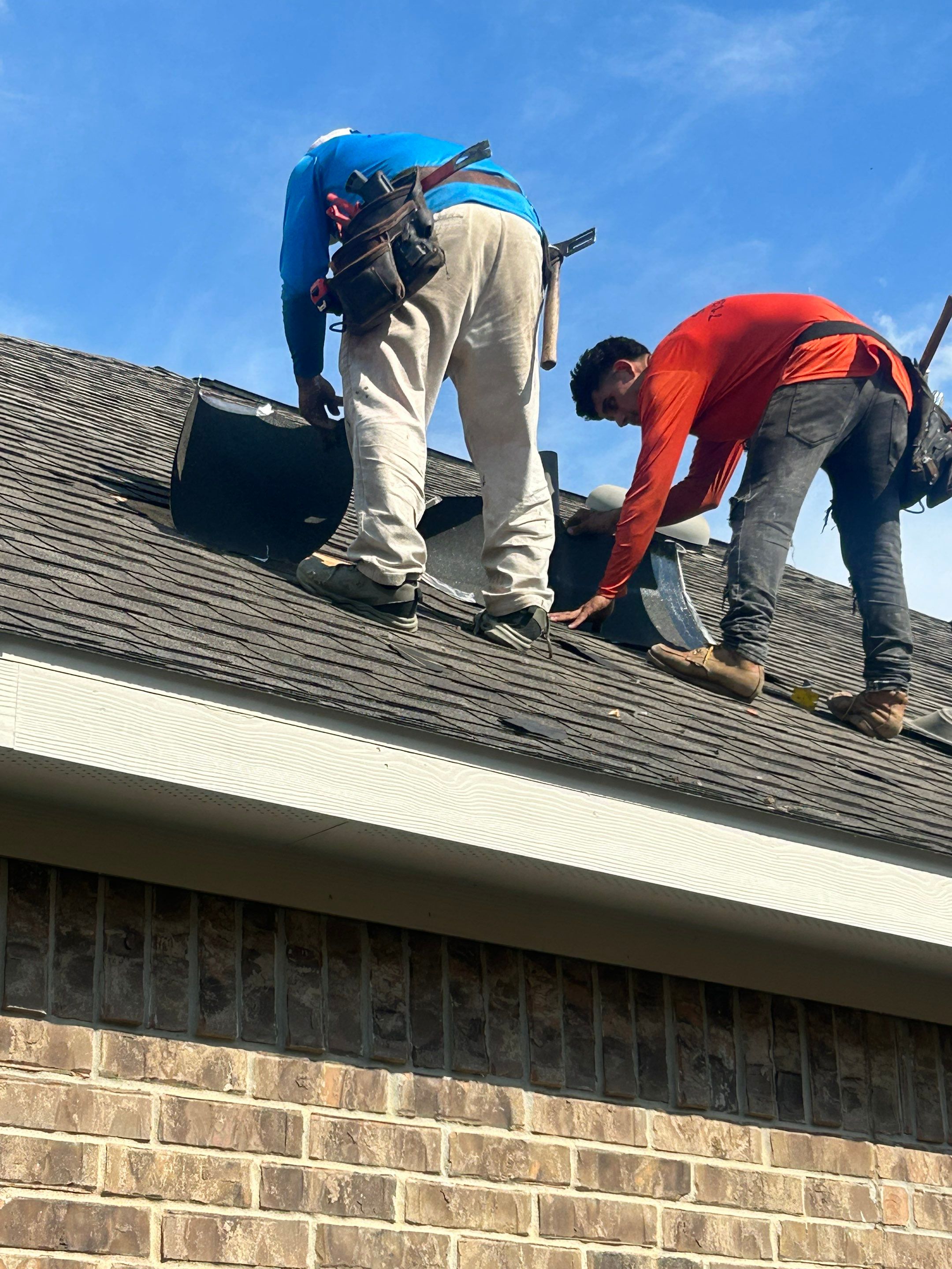 Hail Damage using Owen's Corning Duration (Lifetime) Shingles by Roof Repair Services LLC