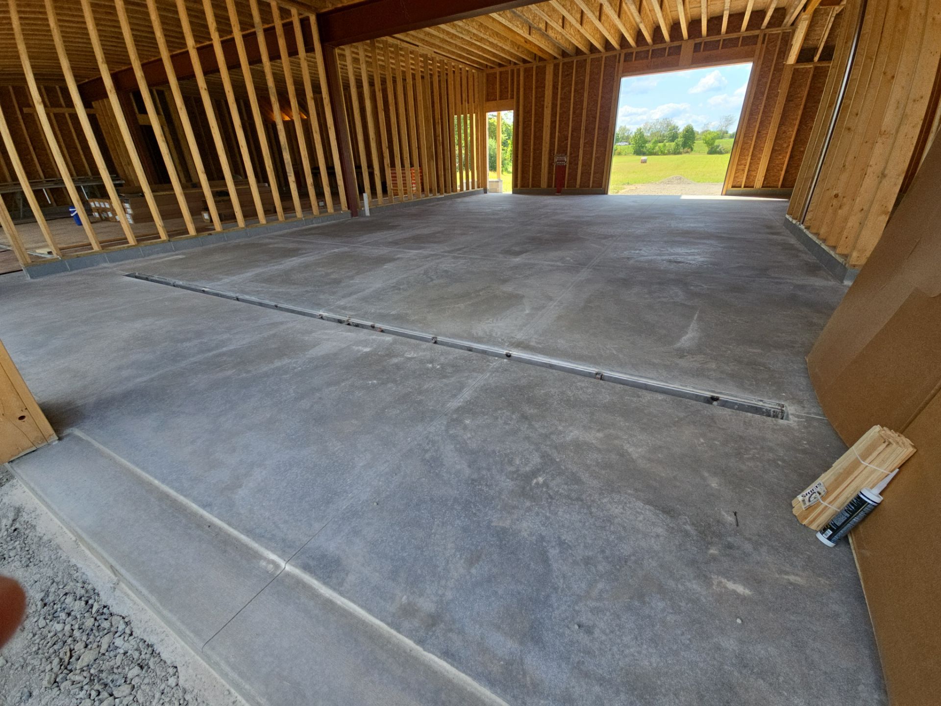 Large Garage in Smoke - Poland, OH by Alexander Concrete Coatings