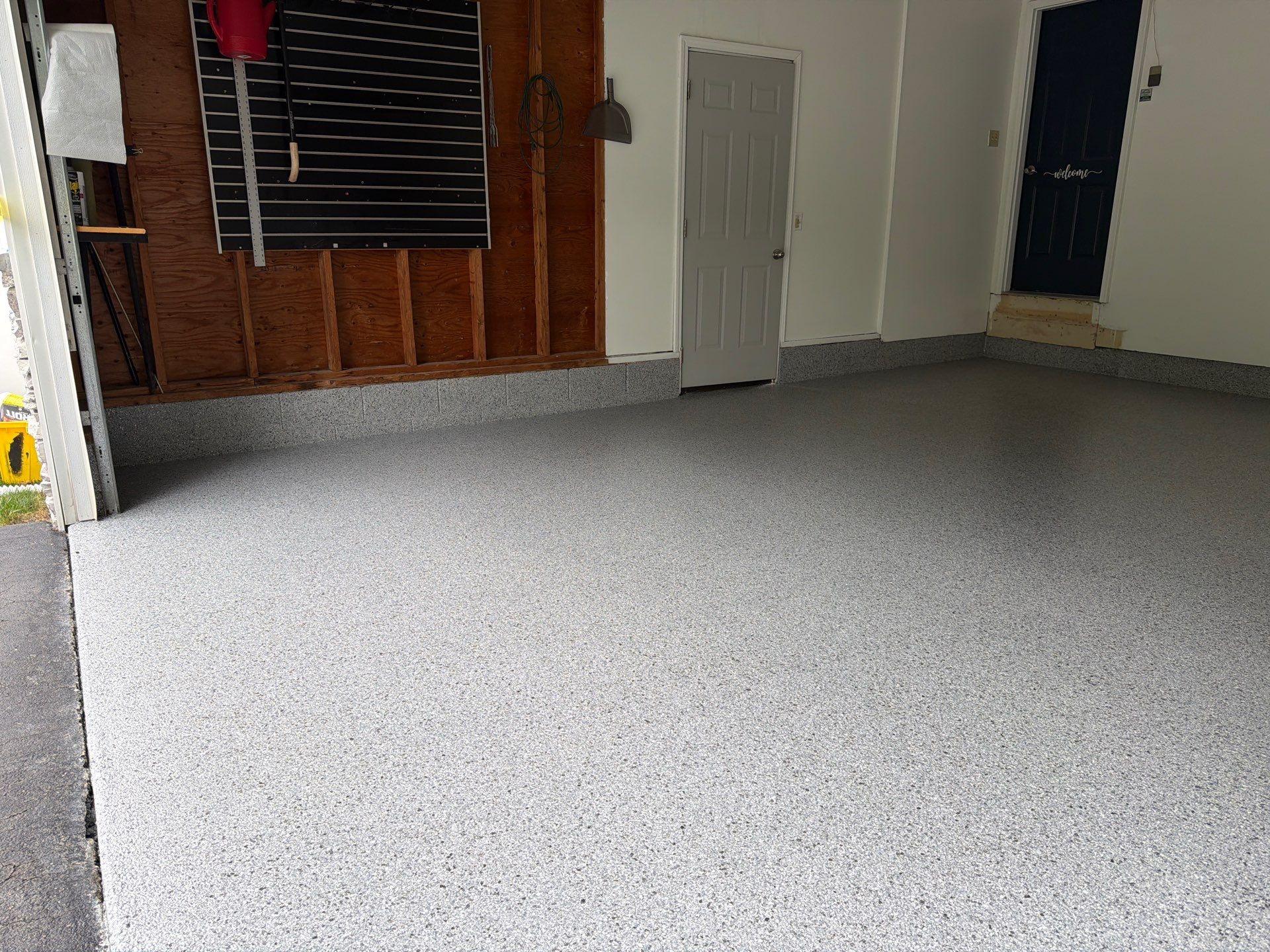 Vintage Silverado Garage Coating by NG Masonry & Construction LLC