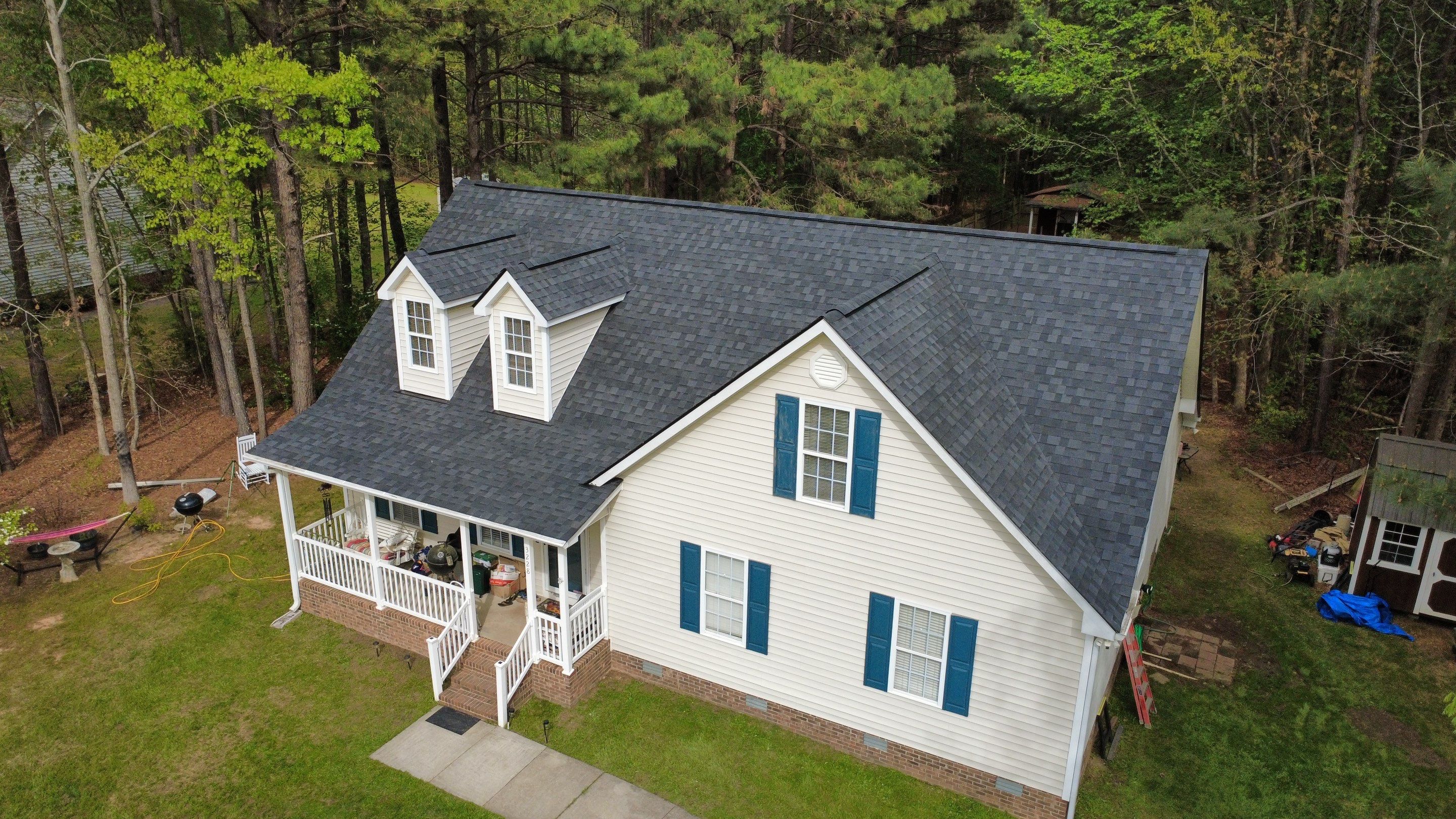 IKO Dynasty Granite Black by Alpha Sky Roofing