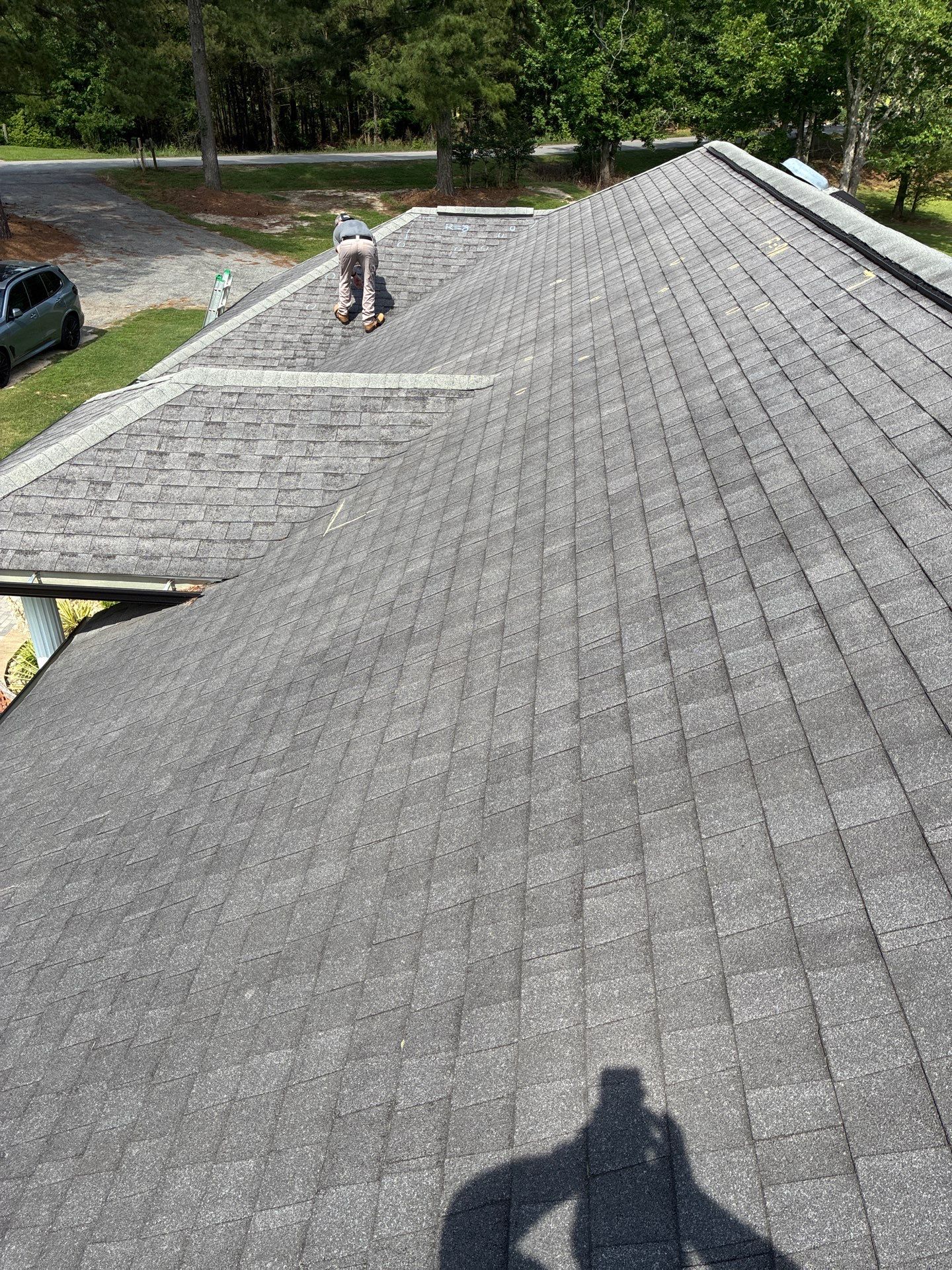Asphalt Shingle Roof Replacement and Decking Repair in Edgefield by Roofers LLC