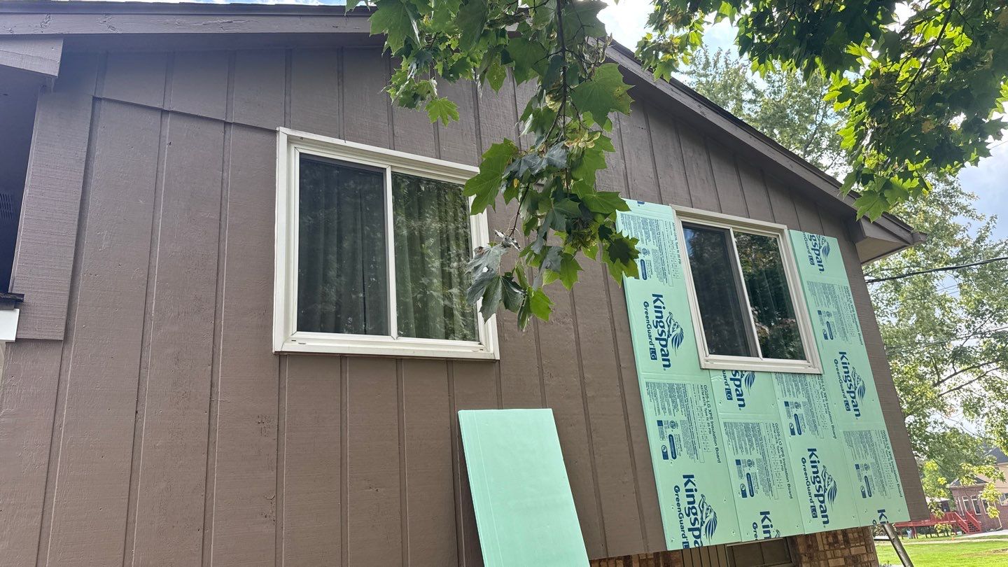 Siding Replacement using Alside D5" Tuscan Clay by 180 Contractors