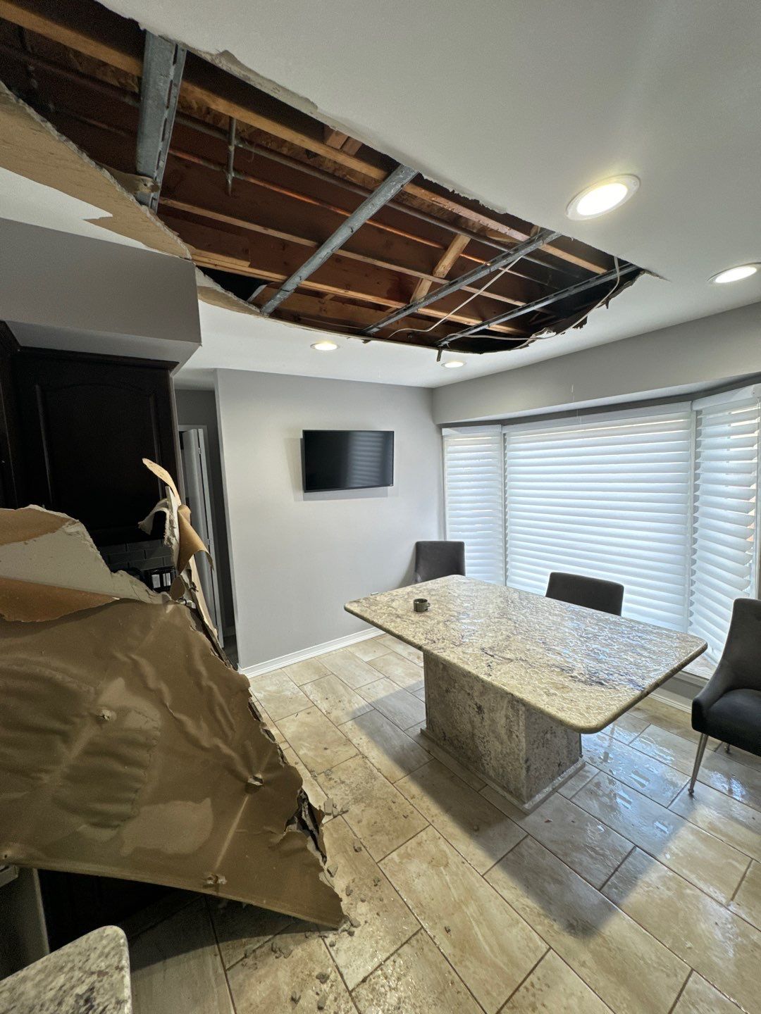 Project in West Bloomfield by EzDry Water Mitigation & Property Restoration