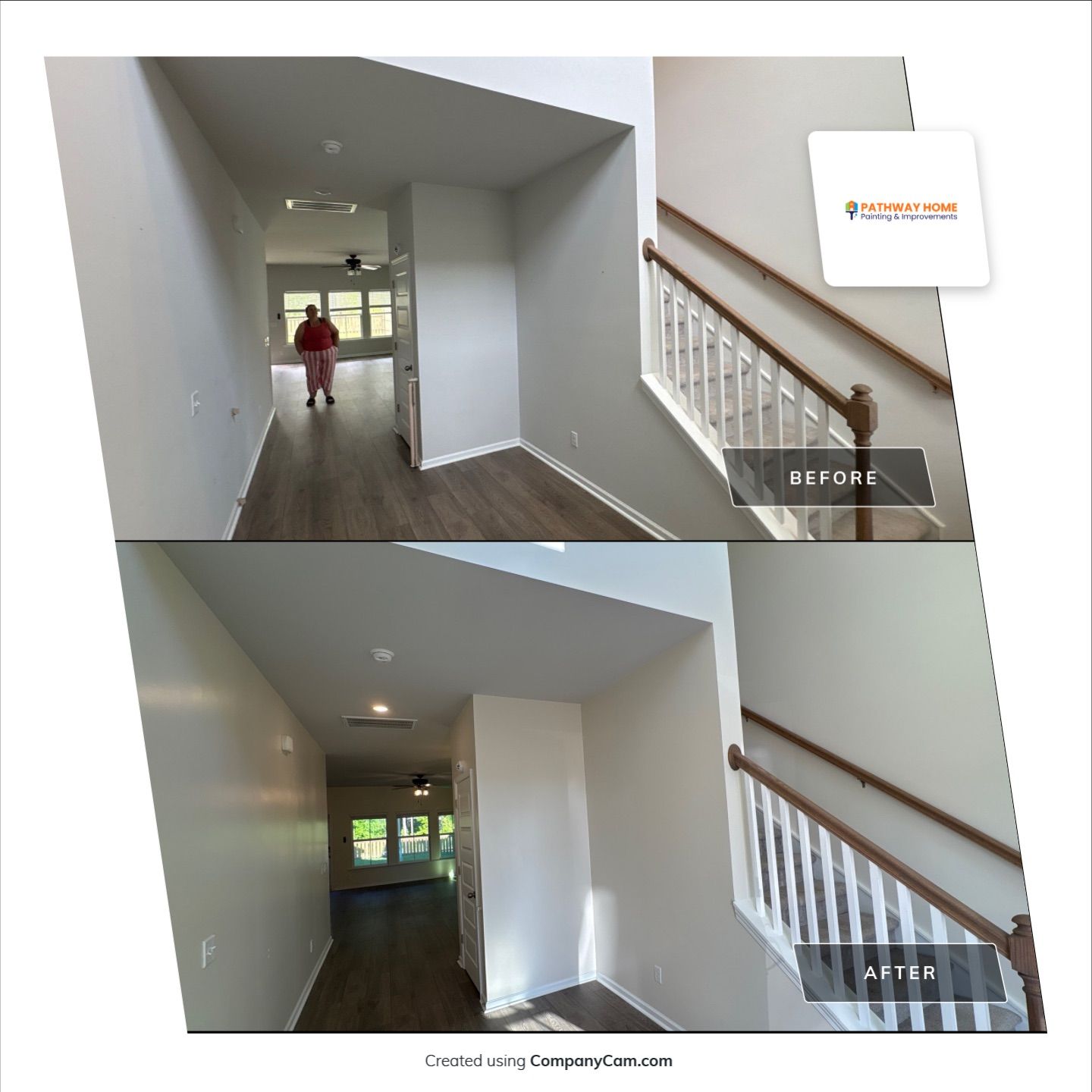 Whole-Home Interior Painting Refresh with Valspar Quail Egg in Ridgeville by Pathway Home Painting & Improvements