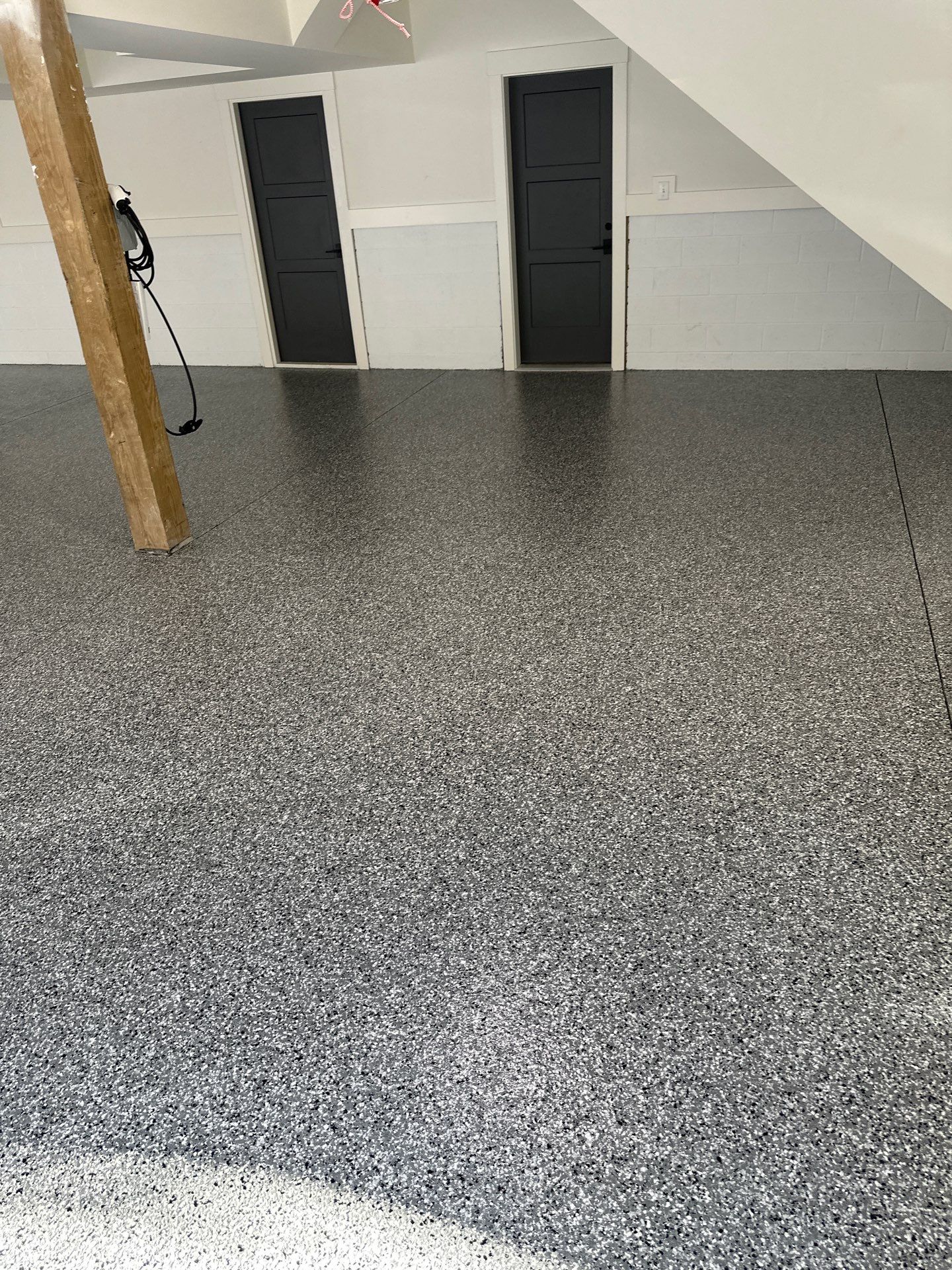 Garage Floor Coating using Wombat by My Garage Floor Guys