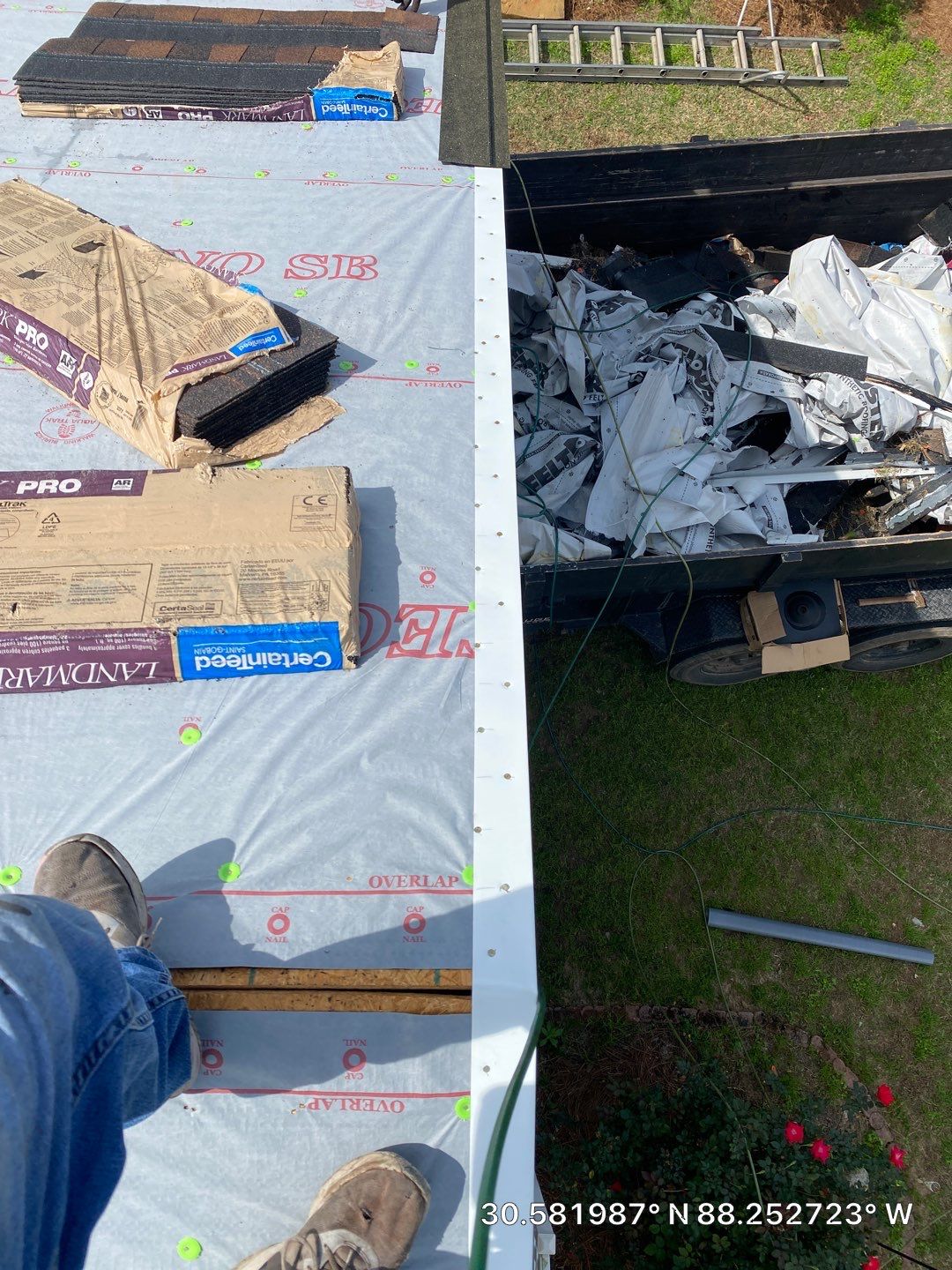 Residential Roofing Installation using Roof Replacement by American Roofing & Construction LLC