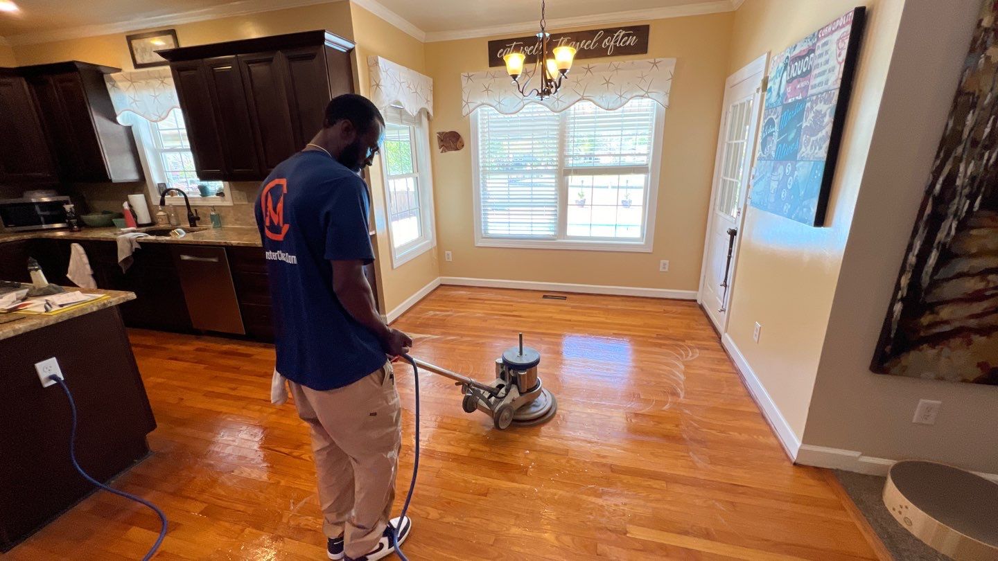 Hardwood Renewal  using Finish Em by Monster Clean