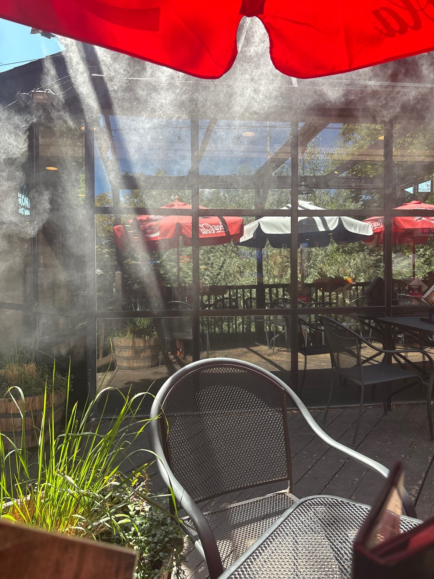 Commercial Patio Upgrade With Integrated Misting System In Millcreek by CompanyCam Sales Demo