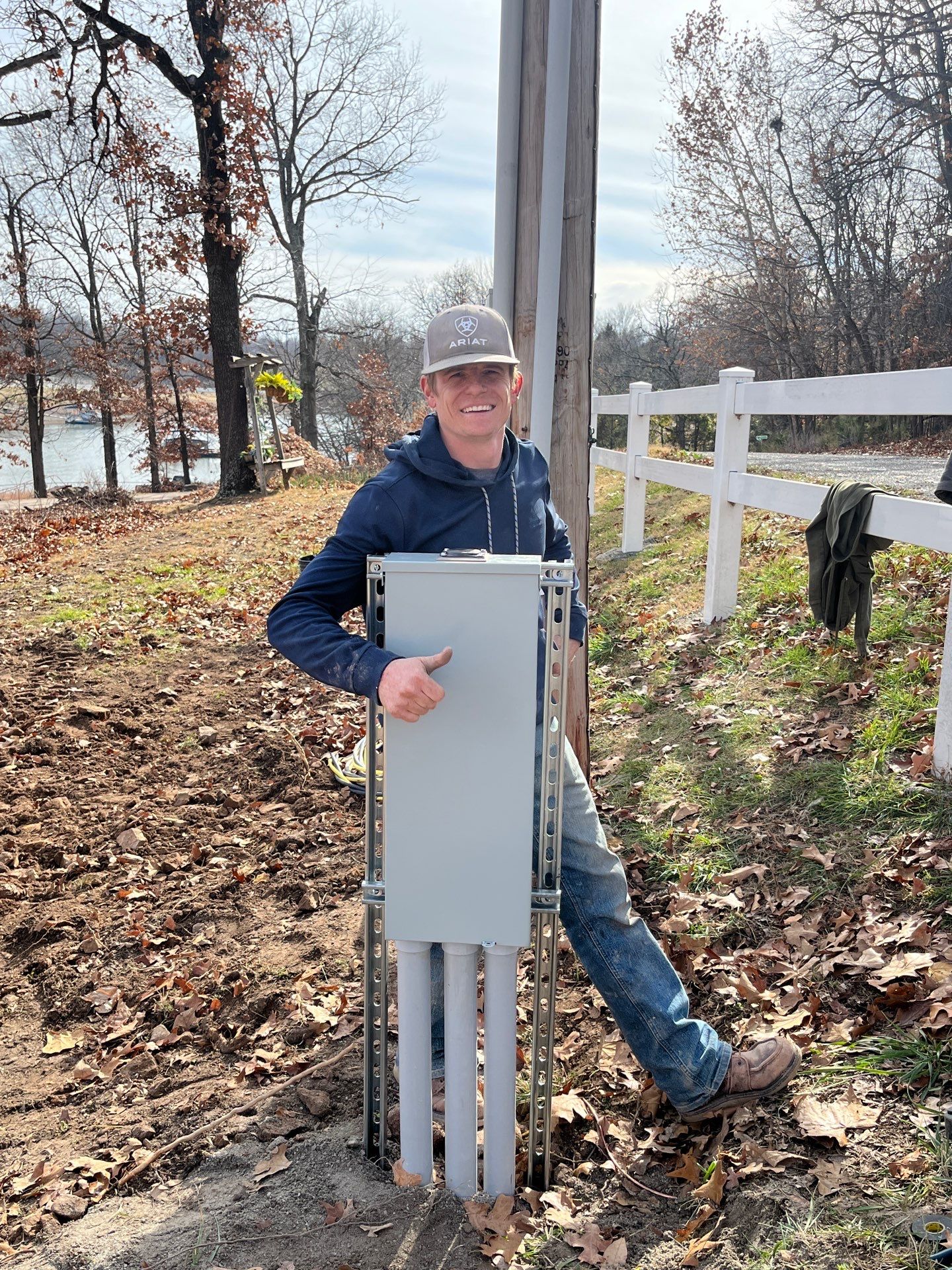 Underground Service To Garage by Argent Electric LLC