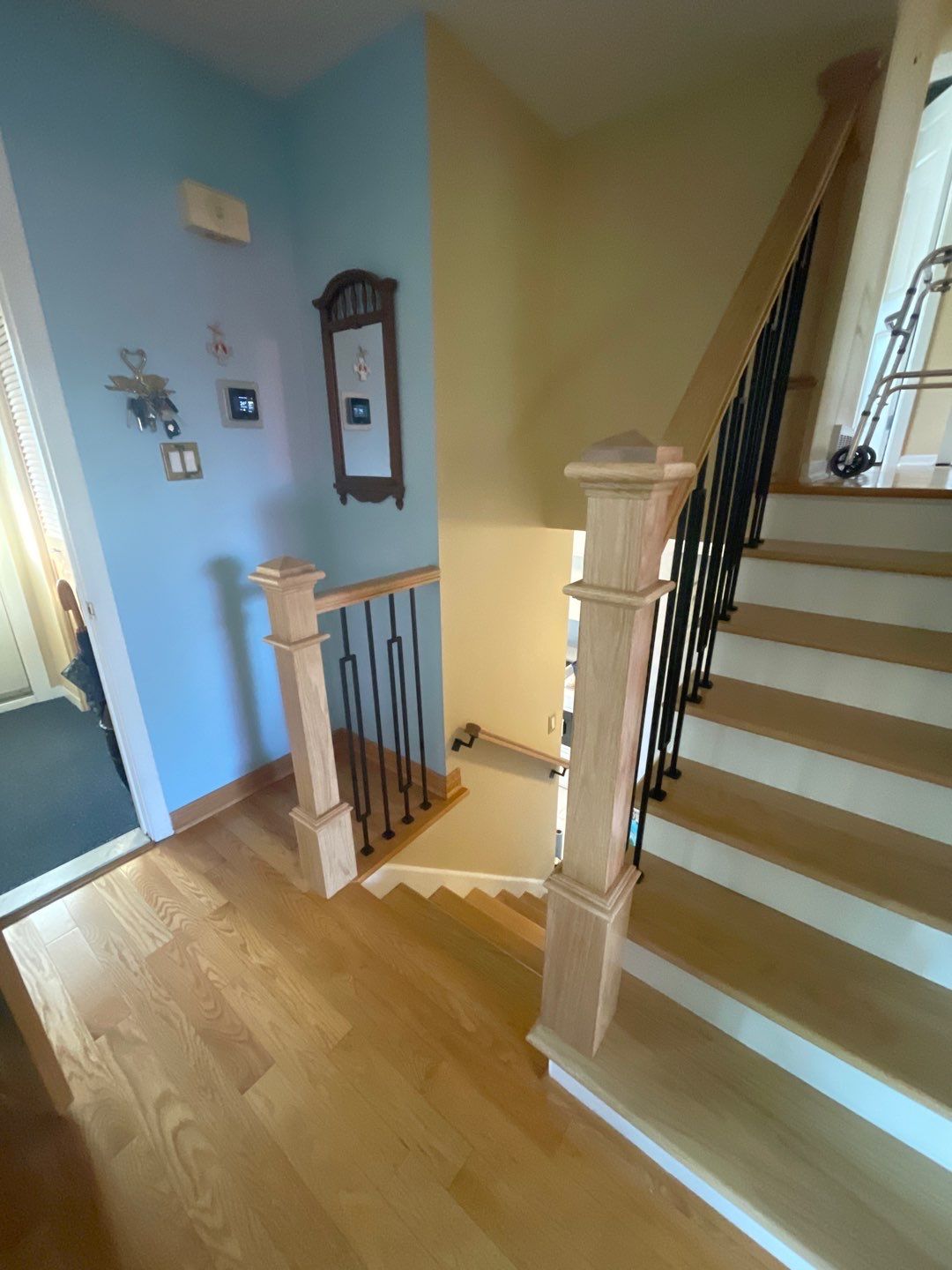 Staircase rebuilt by Eco-Nature Construction Inc.