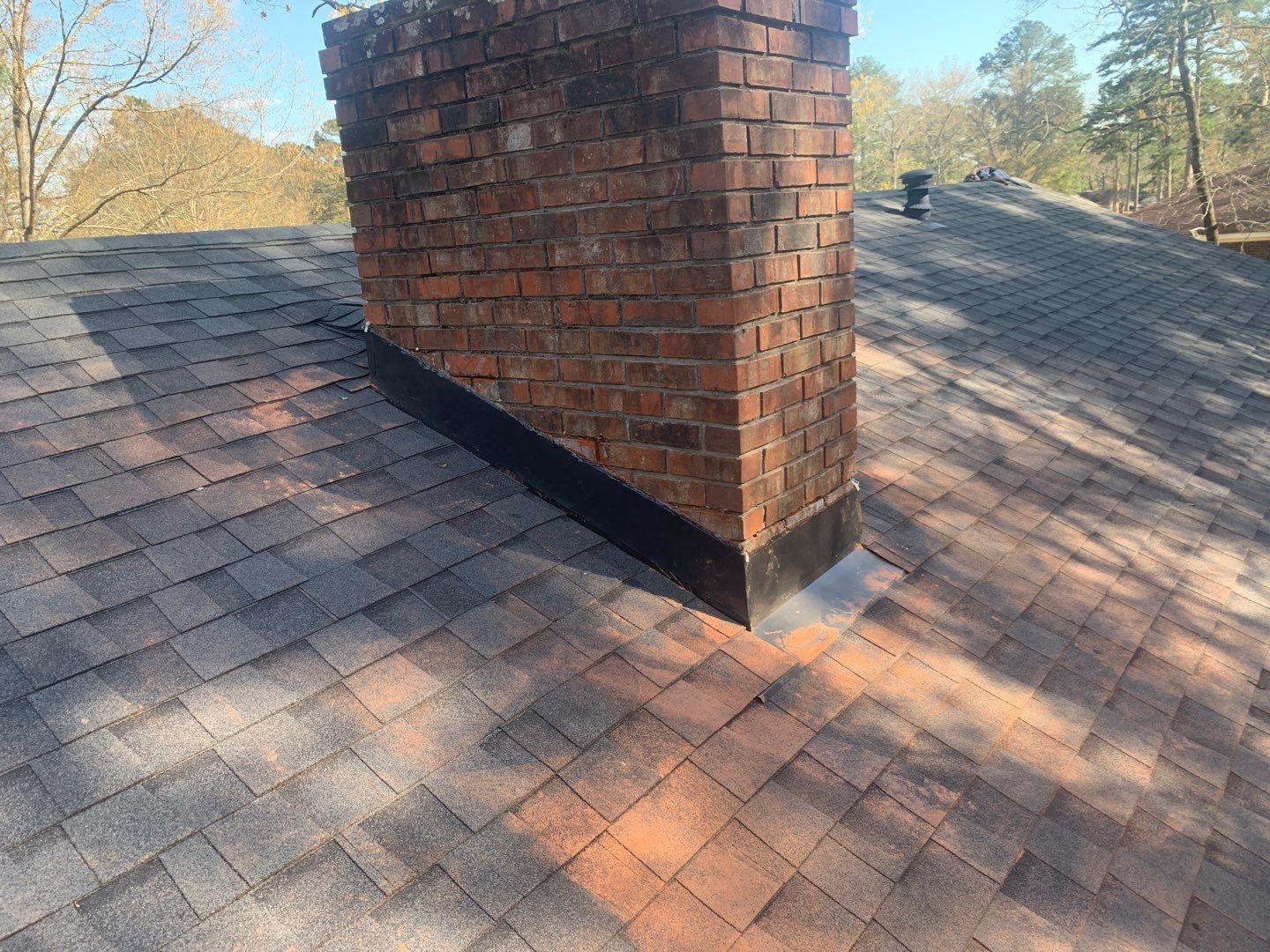 Roof Replacement with Custom Flashing by Halo Roofing and Restoration