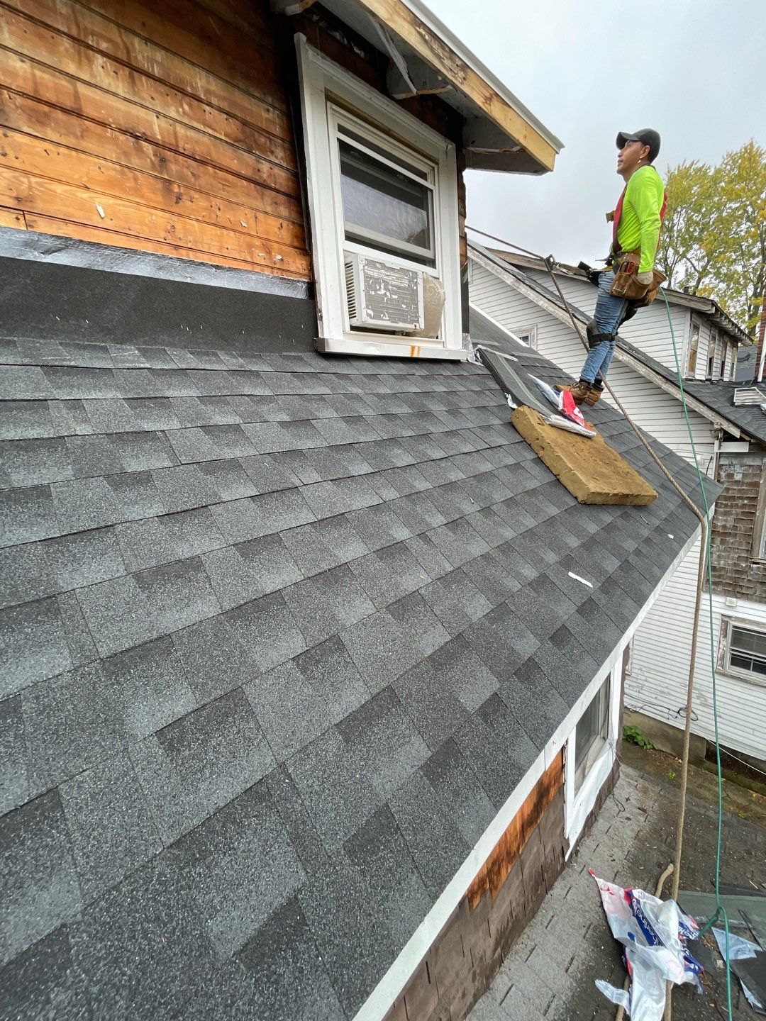 Residential Roofing Installation using GAF Timberline HDZ by Sensible Home Solutions