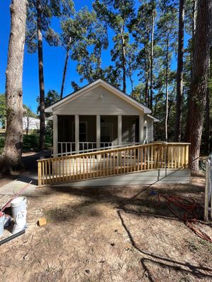 Mother In Law Tiny House Built - Project in Point Blank, TX