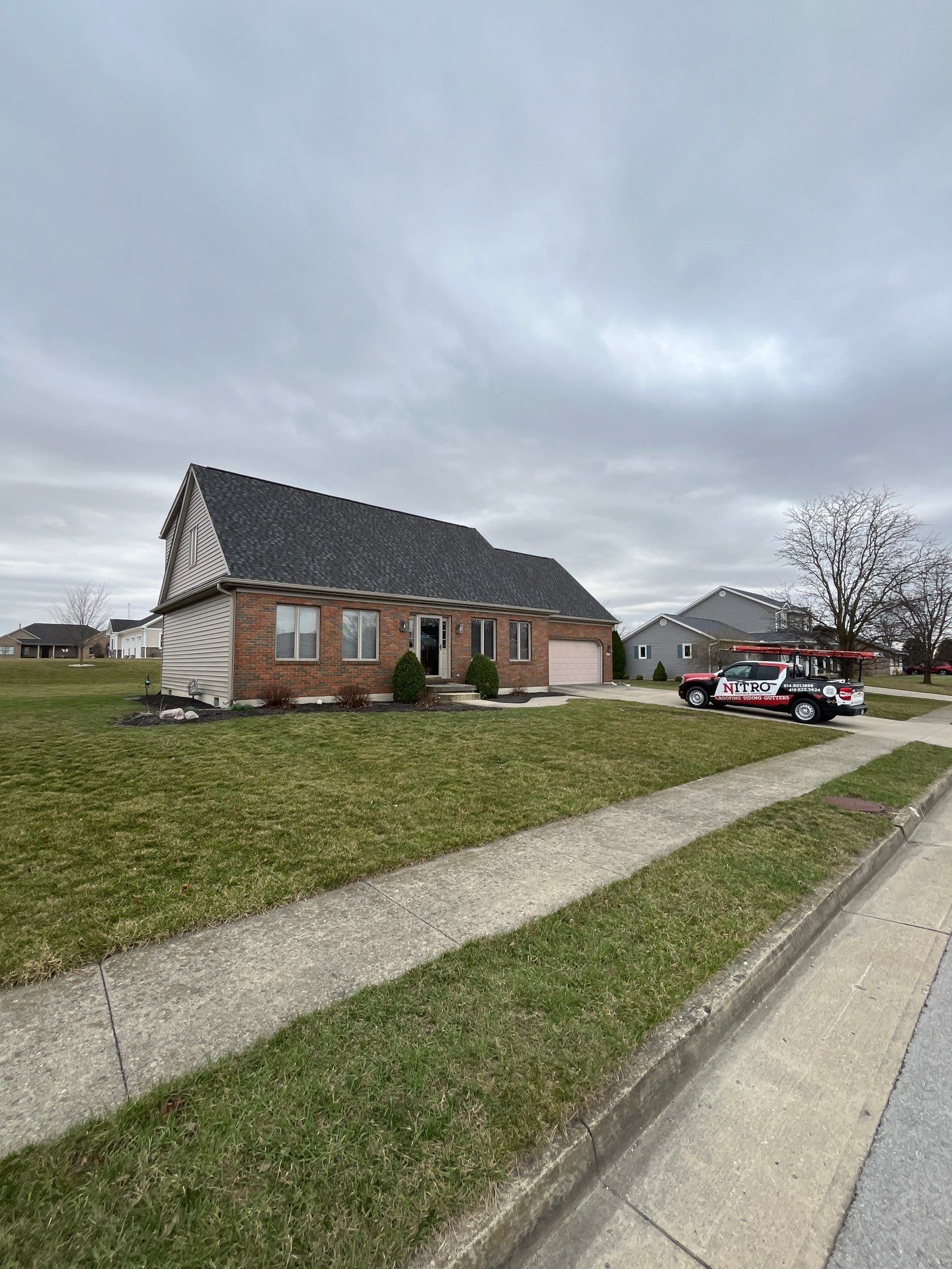 Residential Roofing Installation using GAF Timberline HDZ Appalachian Sky by Nitro Roofing and Construction