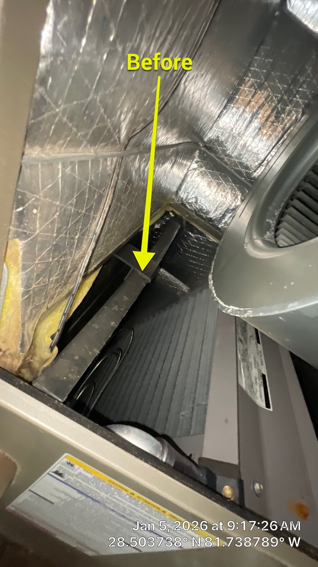 Air Duct and Dryer Vent cleaning in Clermont by Hygienic Air, Inc