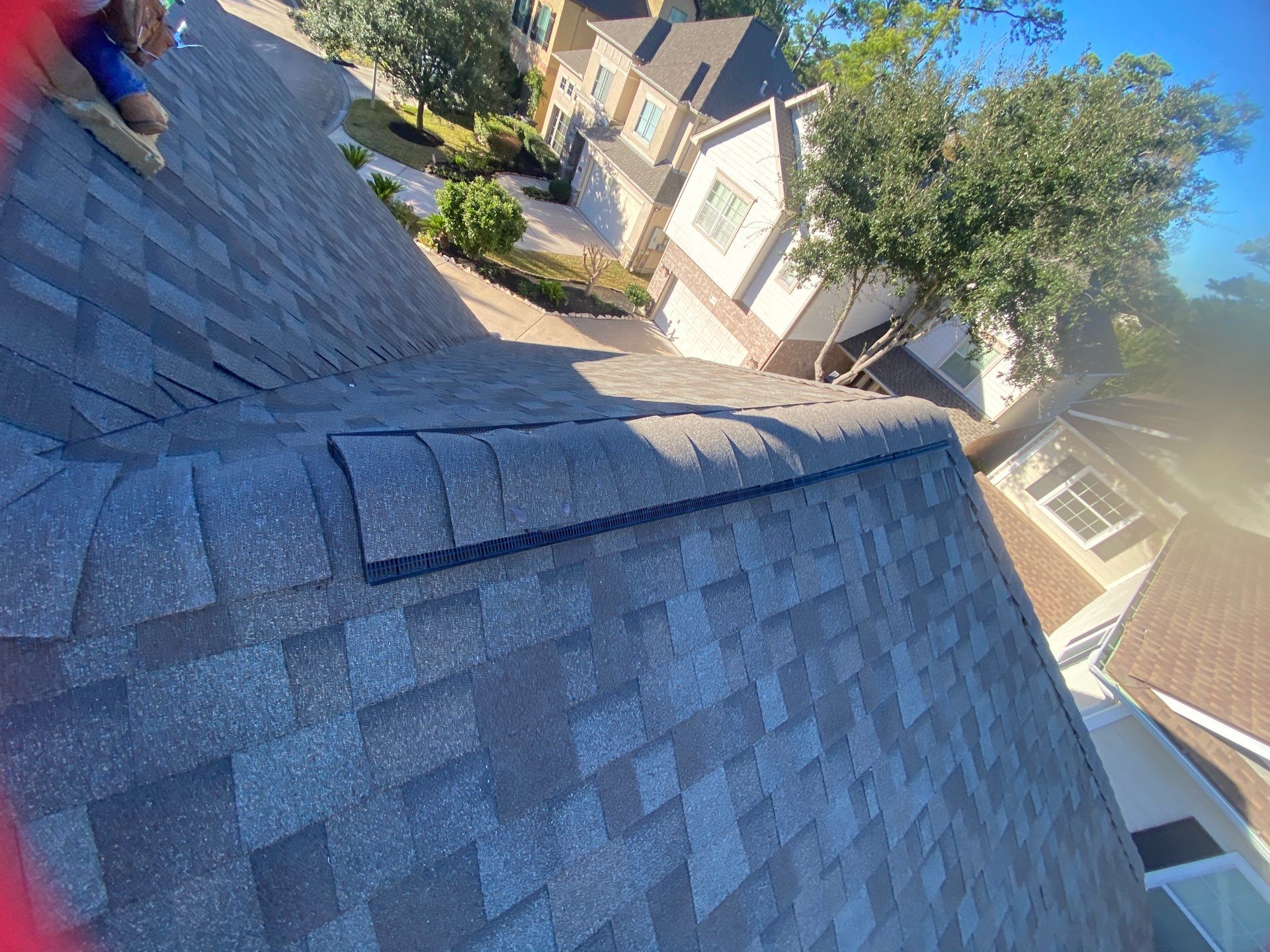 Residential Roofing Installation using Owen's Corning Duration (Lifetime) Shingles by Roof Repair Company