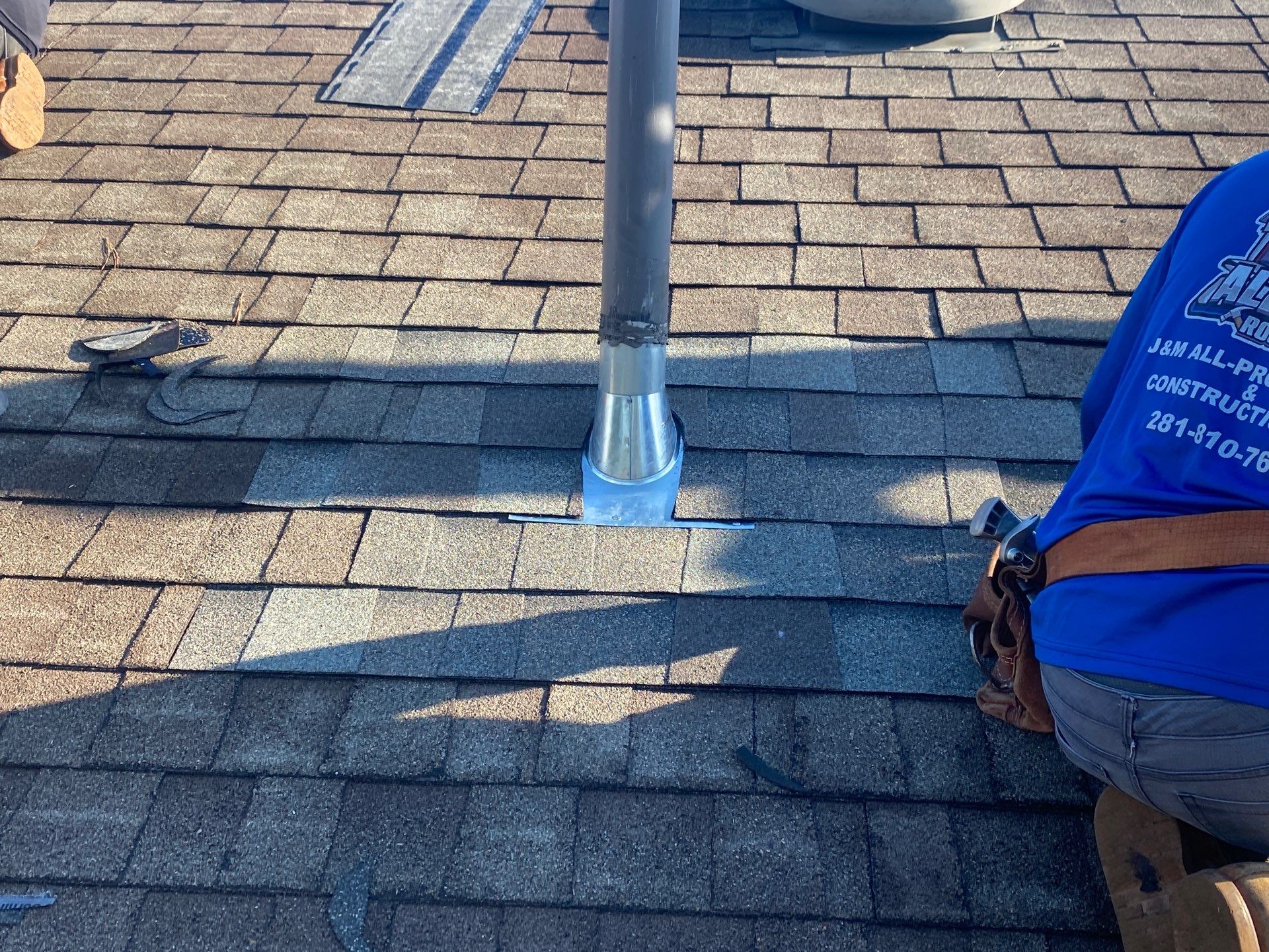 Residential Roofing Repair using Owen's Corning Duration (Lifetime) Shingles by Roof Repair Company
