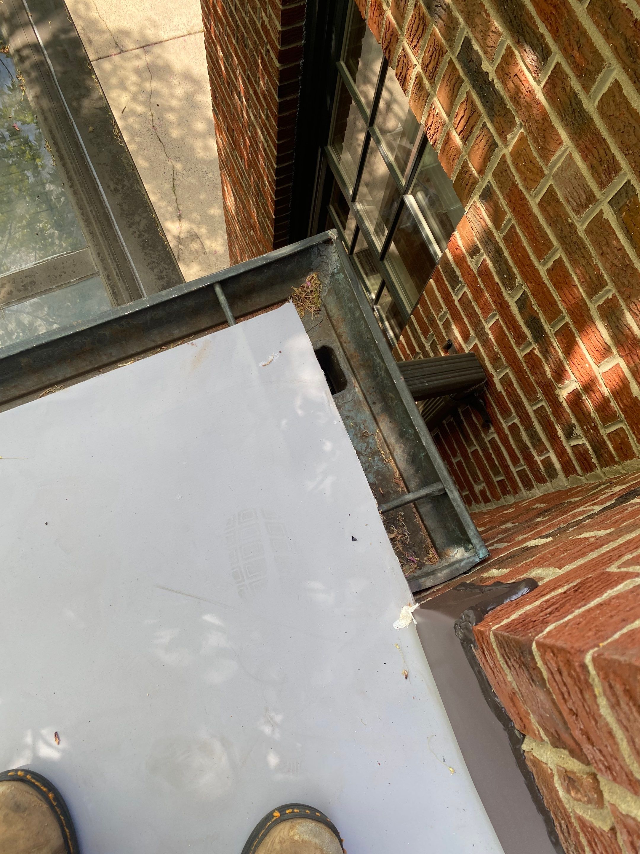 Arlington: Buckingham Slate and Carlisle Syntec TPO Roof by RM Banning, Inc.