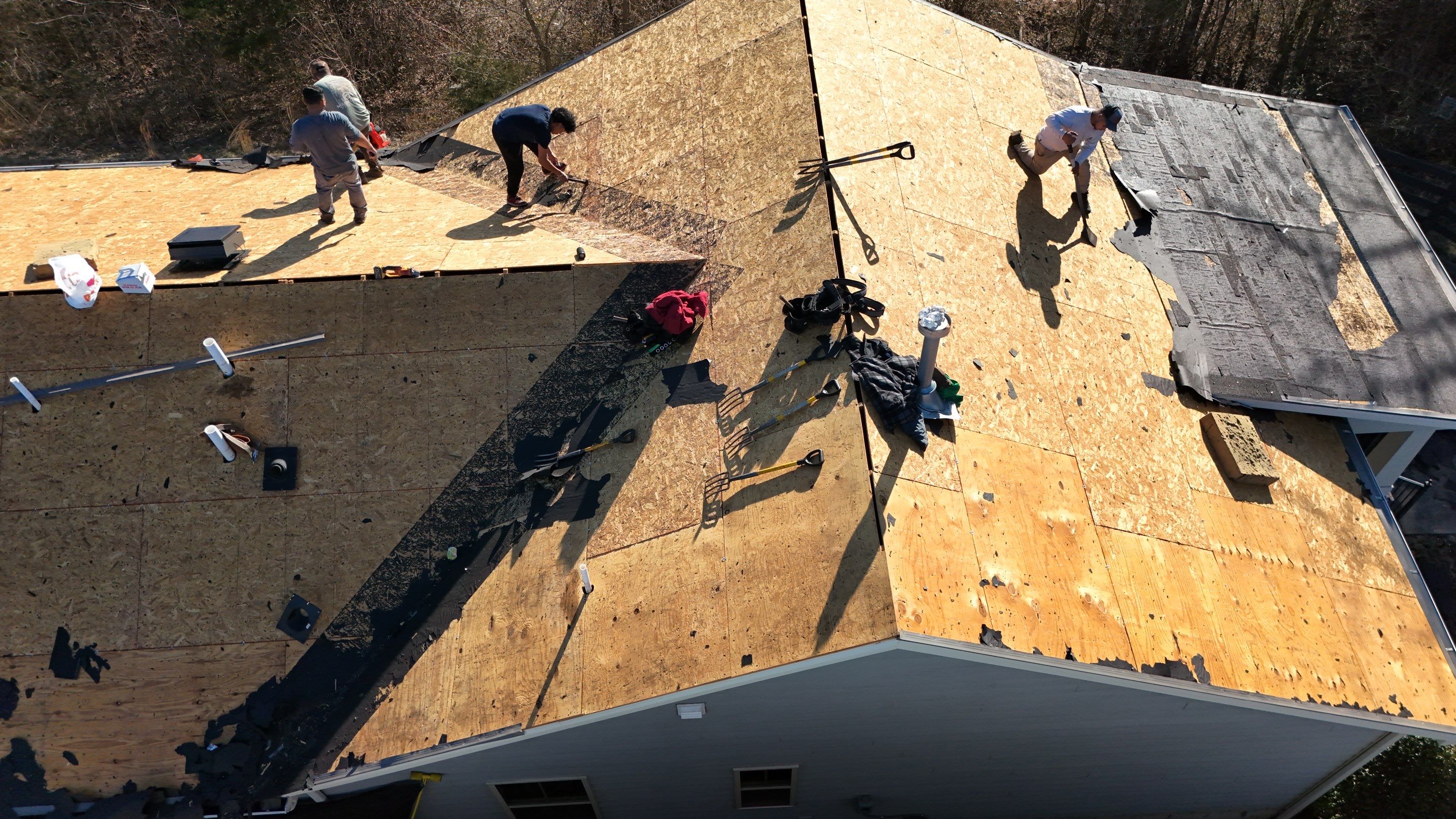 Weathered Wood Re-Roof by Royal House LLC