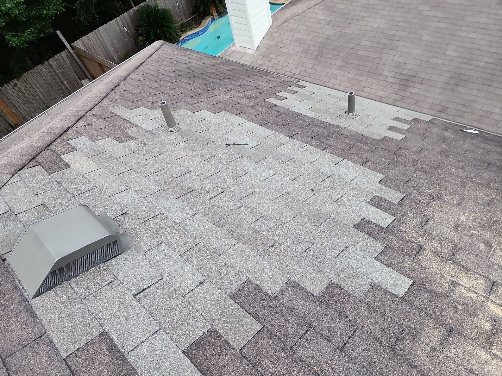 Residential Roofing Repair using Owen's Corning Duration (Lifetime) Shingles by Roof Repair Company