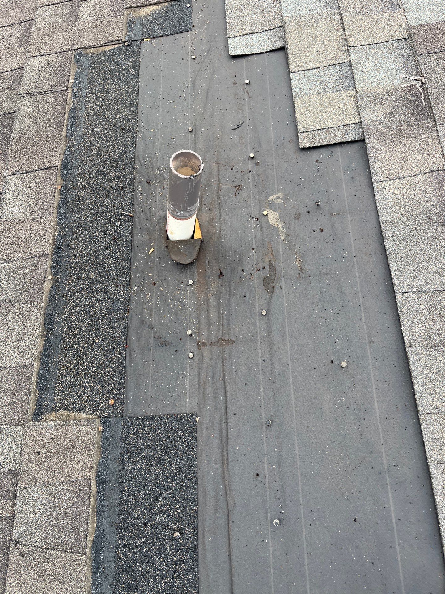 Hail Damage using Owen's Corning Duration (Lifetime) Shingles by Roof Repair Company