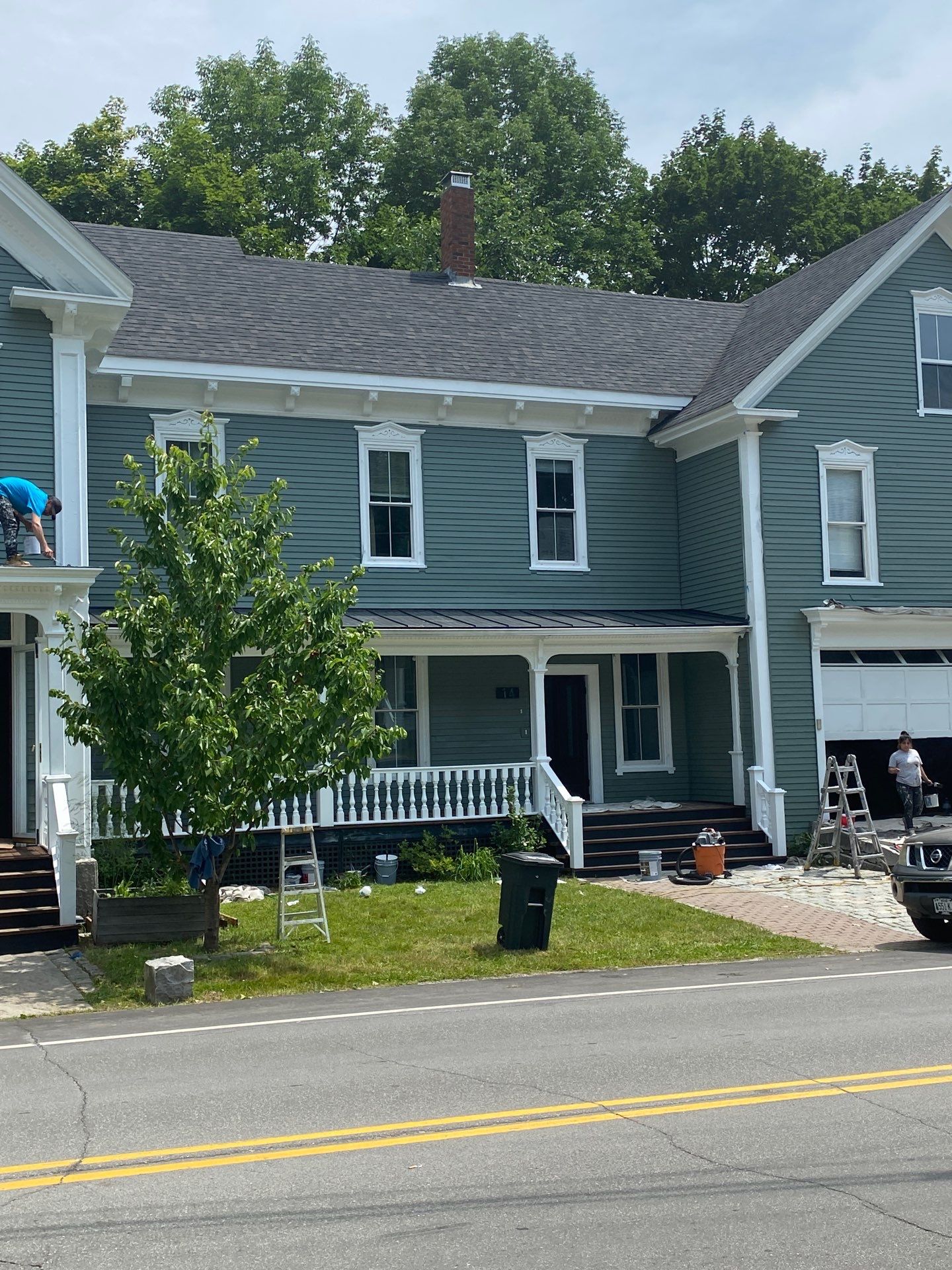 Exterior Home Painting and Carpentry Repairs in Hallowell by Picture Perfect Pro Painting