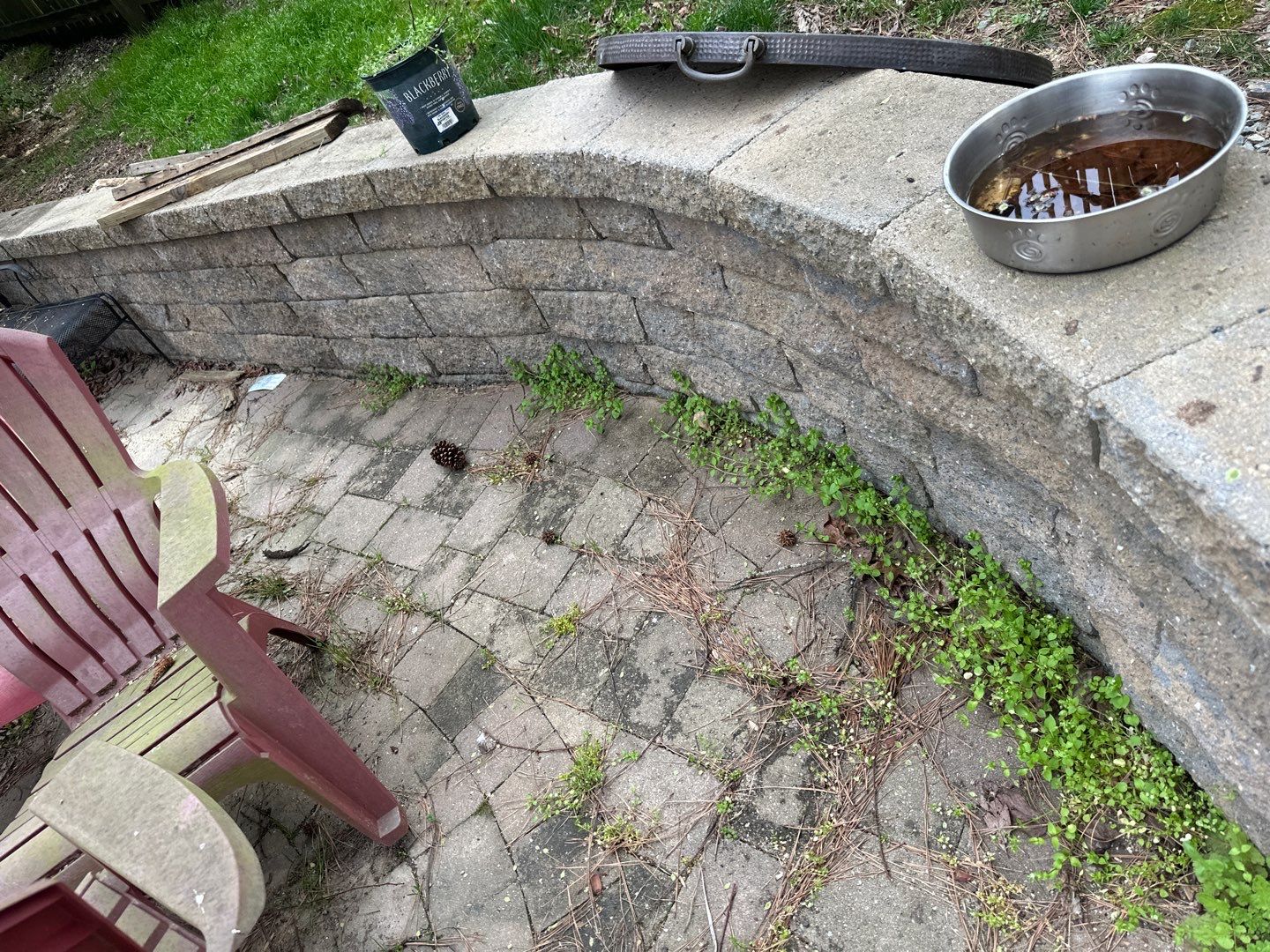 Pavers using Concrete Sealant by DuraSeal